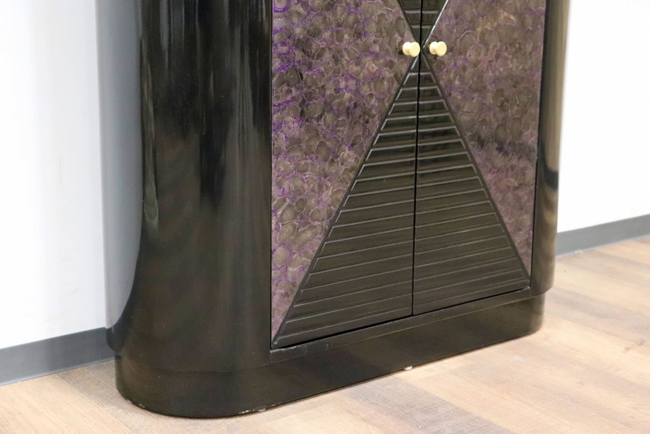 GMGS254○イタリア製 ヴィンテージ サイドボード キャビネット 飾り棚 収納家具 店舗什器 クラシック モダン スタイリッシュ