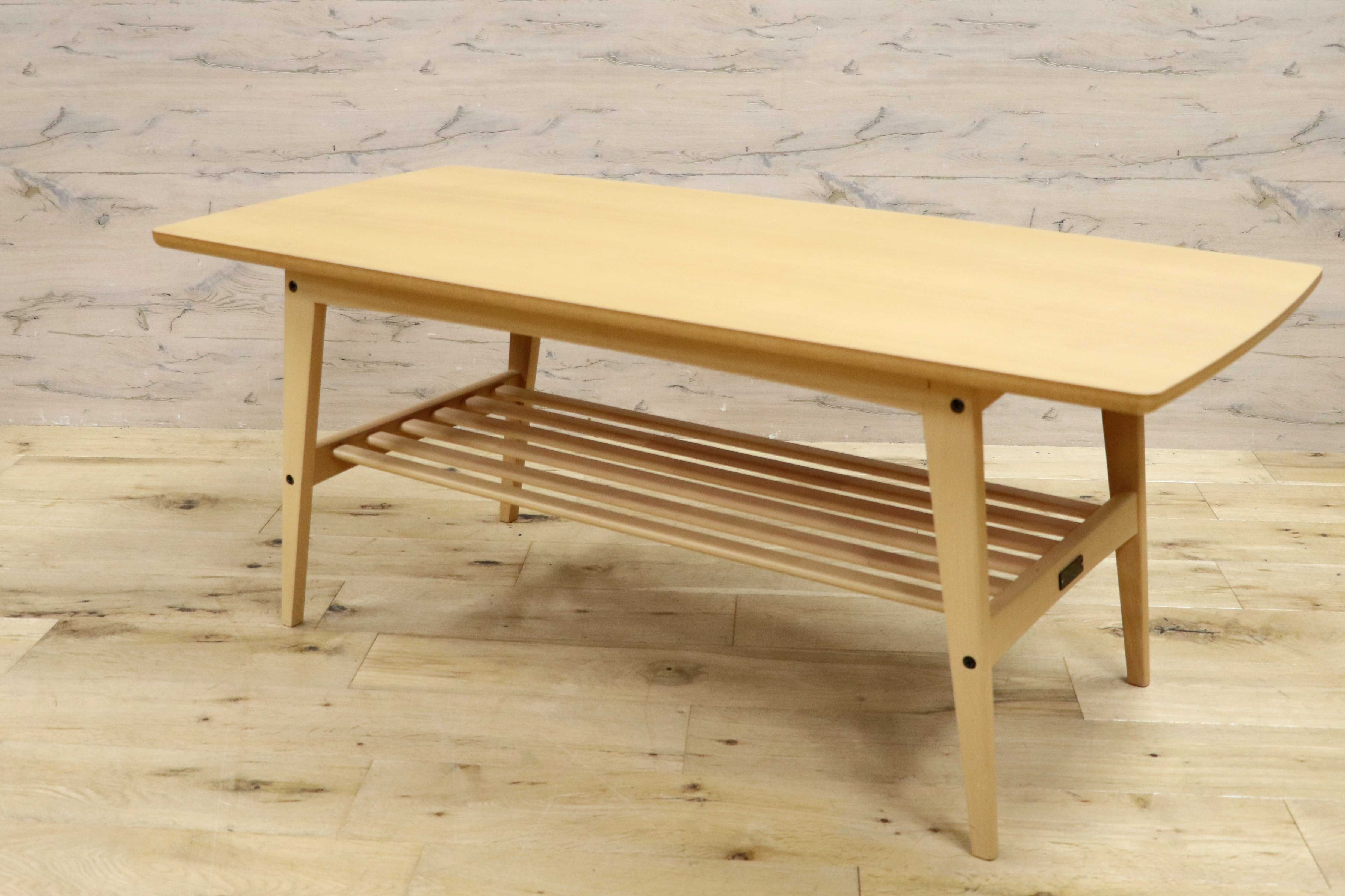 GMIK640C○カリモク60 サイドテーブル リビングテーブル ローテーブル センターテーブル ナチュラル 国産家具