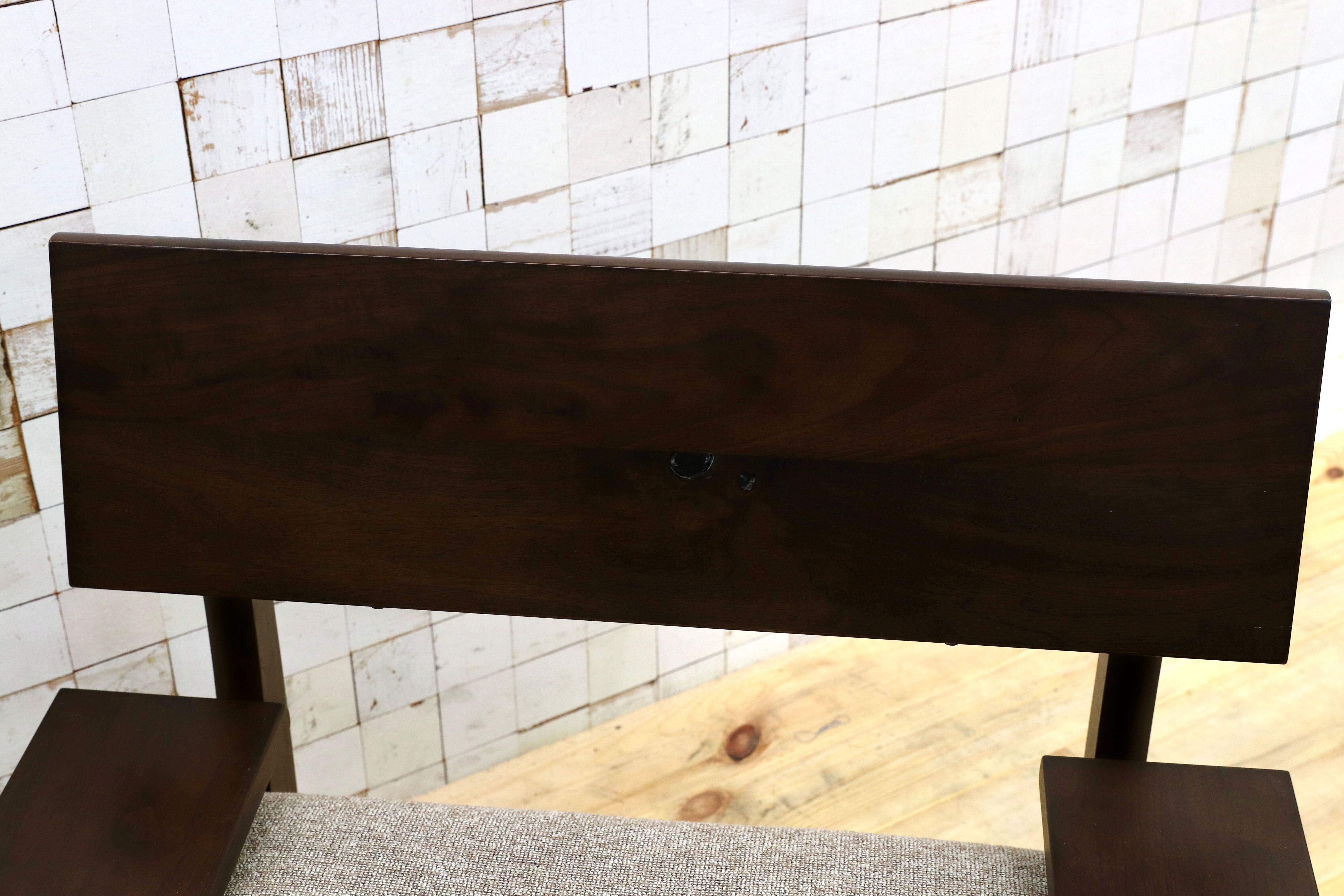 GMHK870B○飛騨産業 / HIDA キツツキ 森のことば SW106A 1人掛けソファ シングルソファ ラウンジチェア ウォールナット材 定価約25万