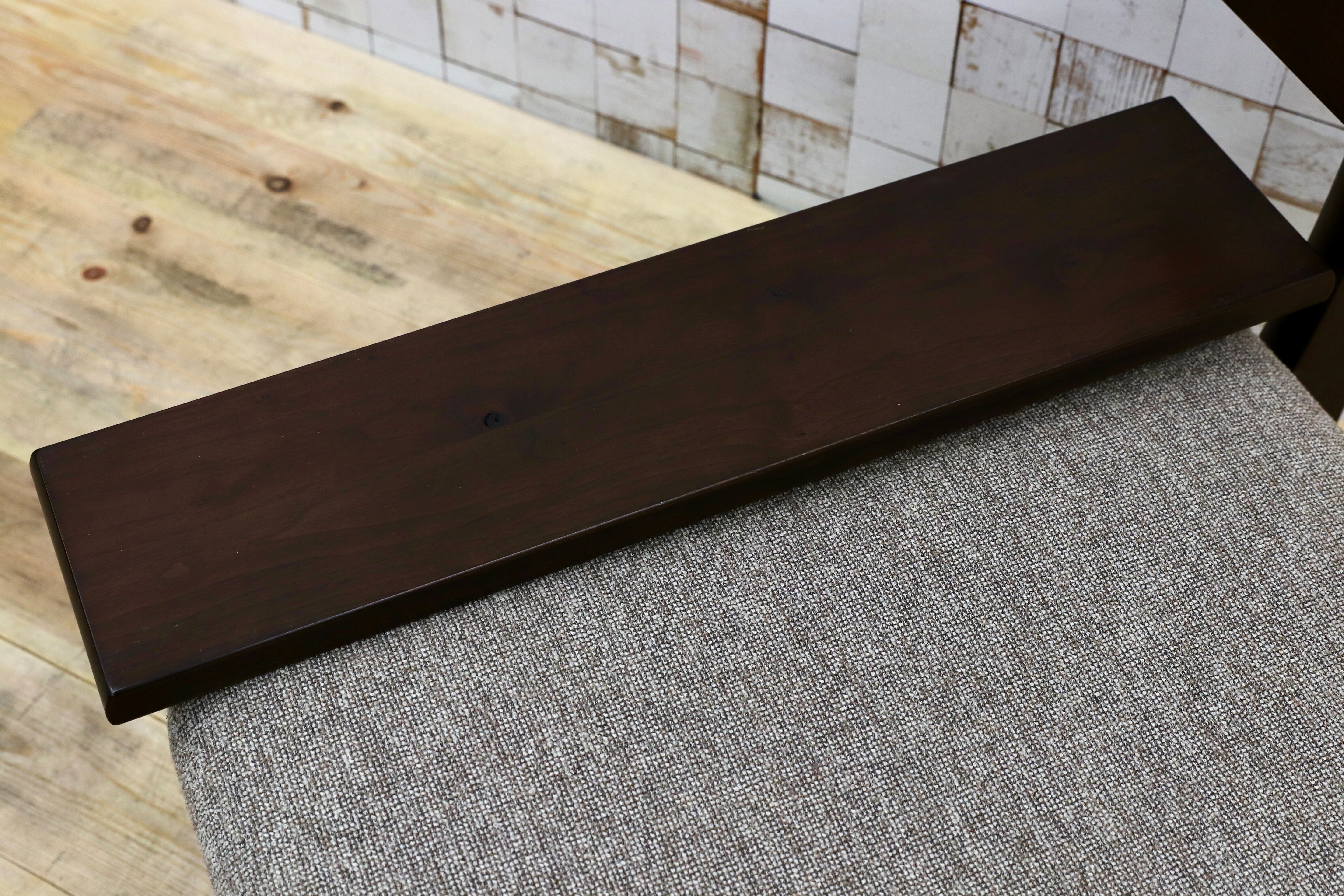 GMHK870B○飛騨産業 / HIDA キツツキ 森のことば SW106A 1人掛けソファ シングルソファ ラウンジチェア ウォールナット材 定価約25万