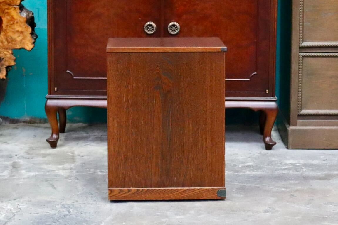 GMIH355○小箪笥 タンス 民芸家具 5段チェスト 時代箪笥 整理箪笥 引き出し収納 キャスター 和家具 和室 レトロ