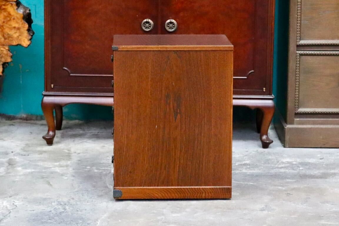 GMIH355○小箪笥 タンス 民芸家具 5段チェスト 時代箪笥 整理箪笥 引き出し収納 キャスター 和家具 和室 レトロ