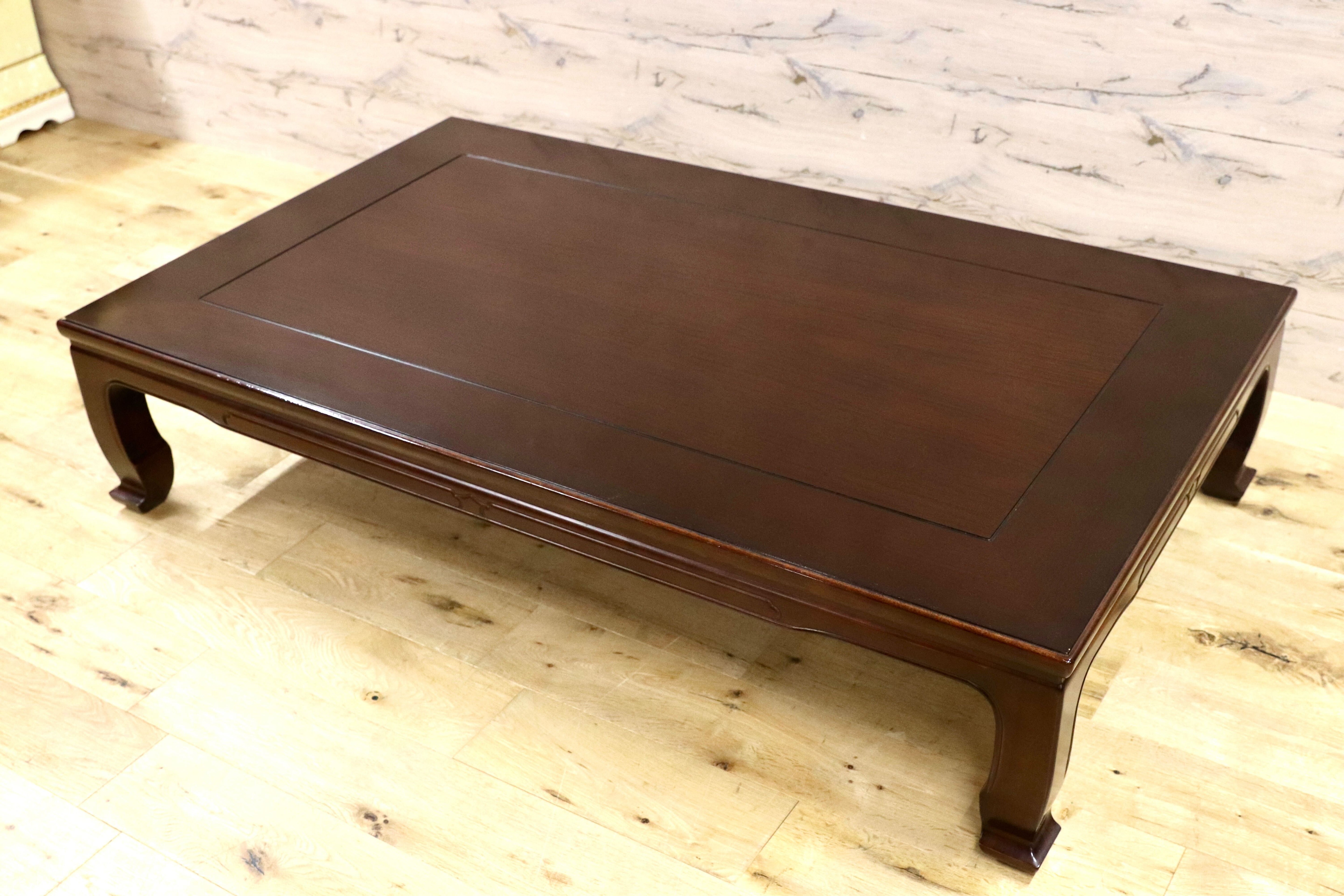 GMHK29○karimoku / カリモク 座卓 座敷テーブル ローテーブル リビングテーブル 和家具 和モダン レトロ 国産家具