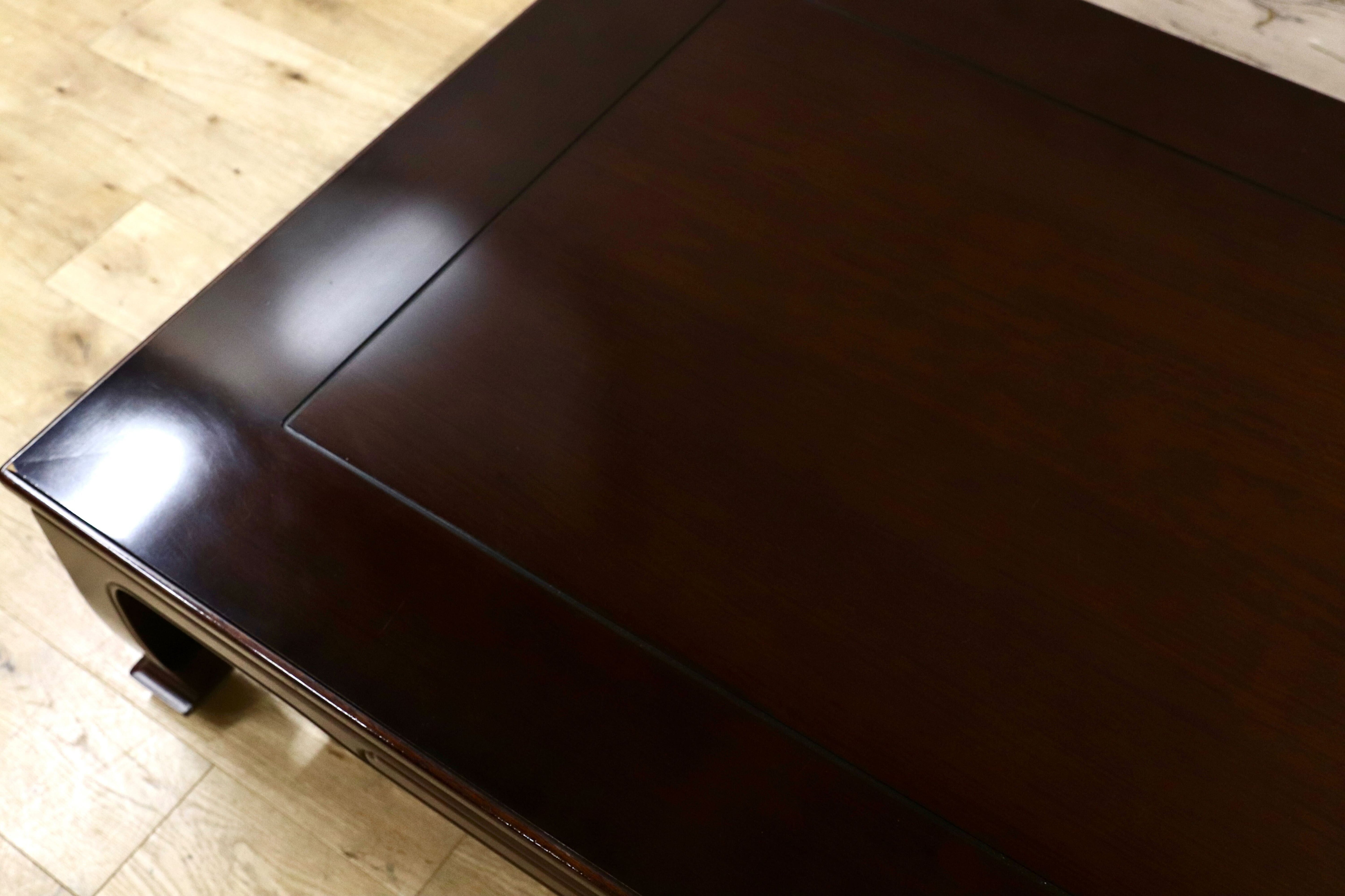 GMHK29○karimoku / カリモク 座卓 座敷テーブル ローテーブル リビングテーブル 和家具 和モダン レトロ 国産家具