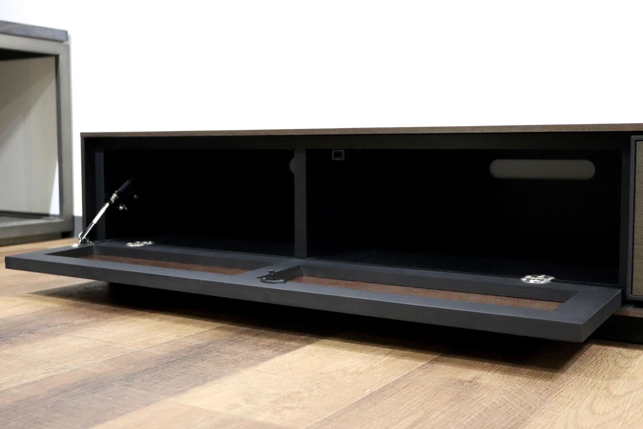 GMHN290○ACTUS / アクタス RIMO 180 TVボード AVボード リビングボード ローボード タモ材 ブラウン 北欧スタイル モダン 定価約15万