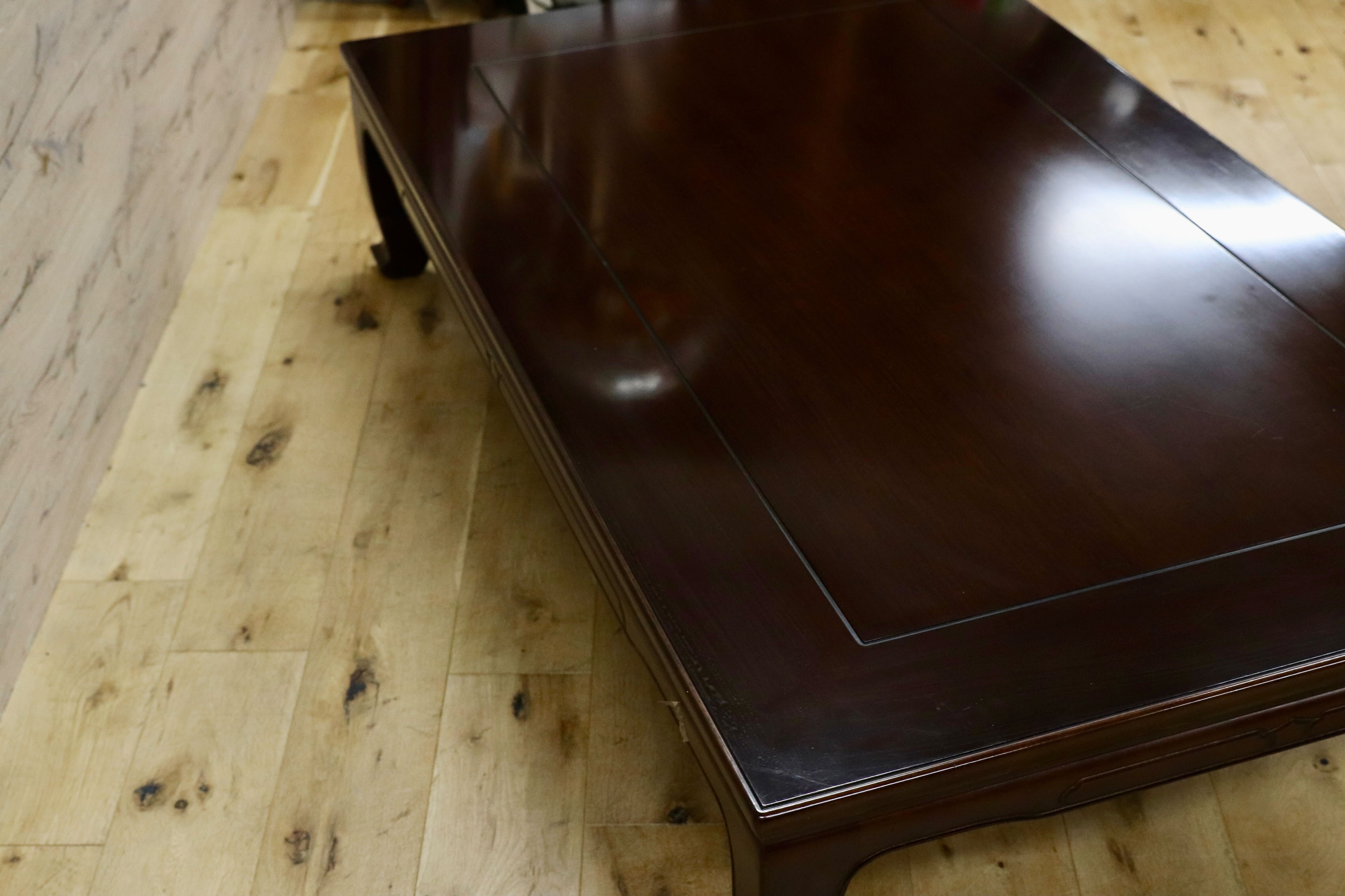 GMHK29○karimoku / カリモク 座卓 座敷テーブル ローテーブル リビングテーブル 和家具 和モダン レトロ 国産家具