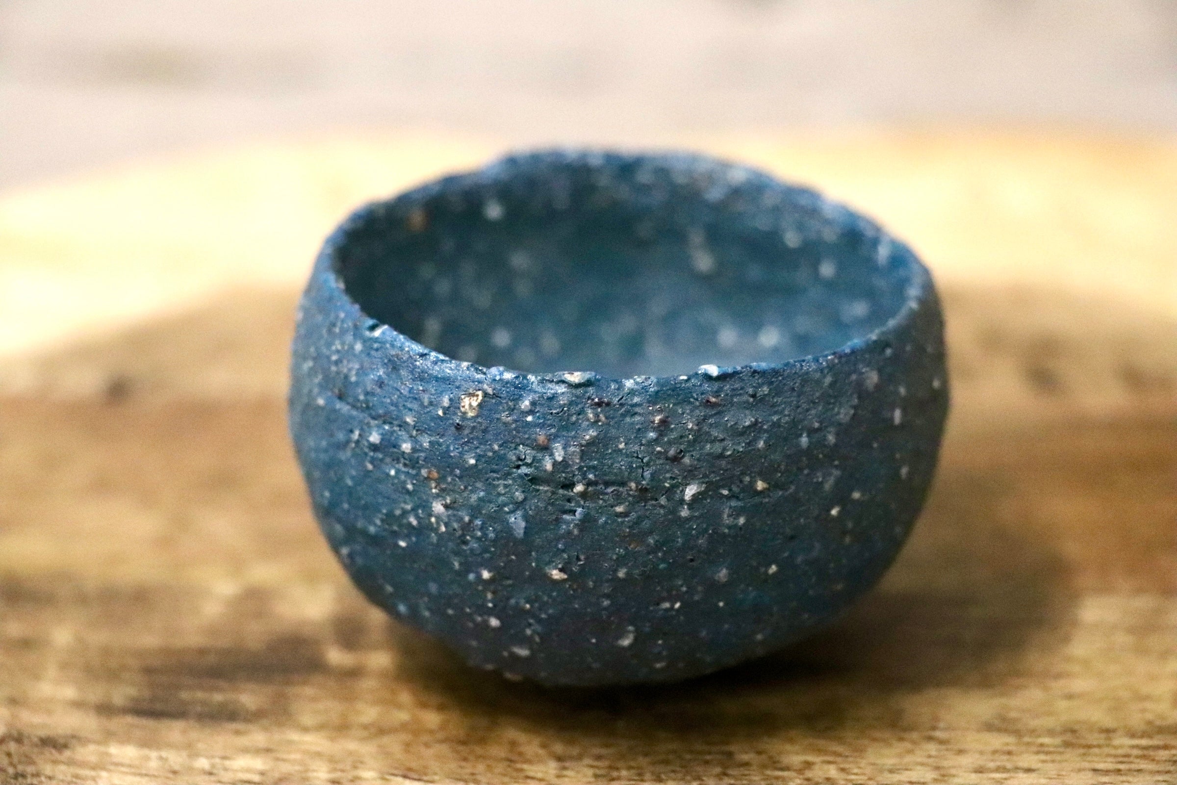 GMJO39○千代市陶房 清水万佐年 丹波焼 青〆ぐい呑 伝統工芸 丹波篠山 未使用