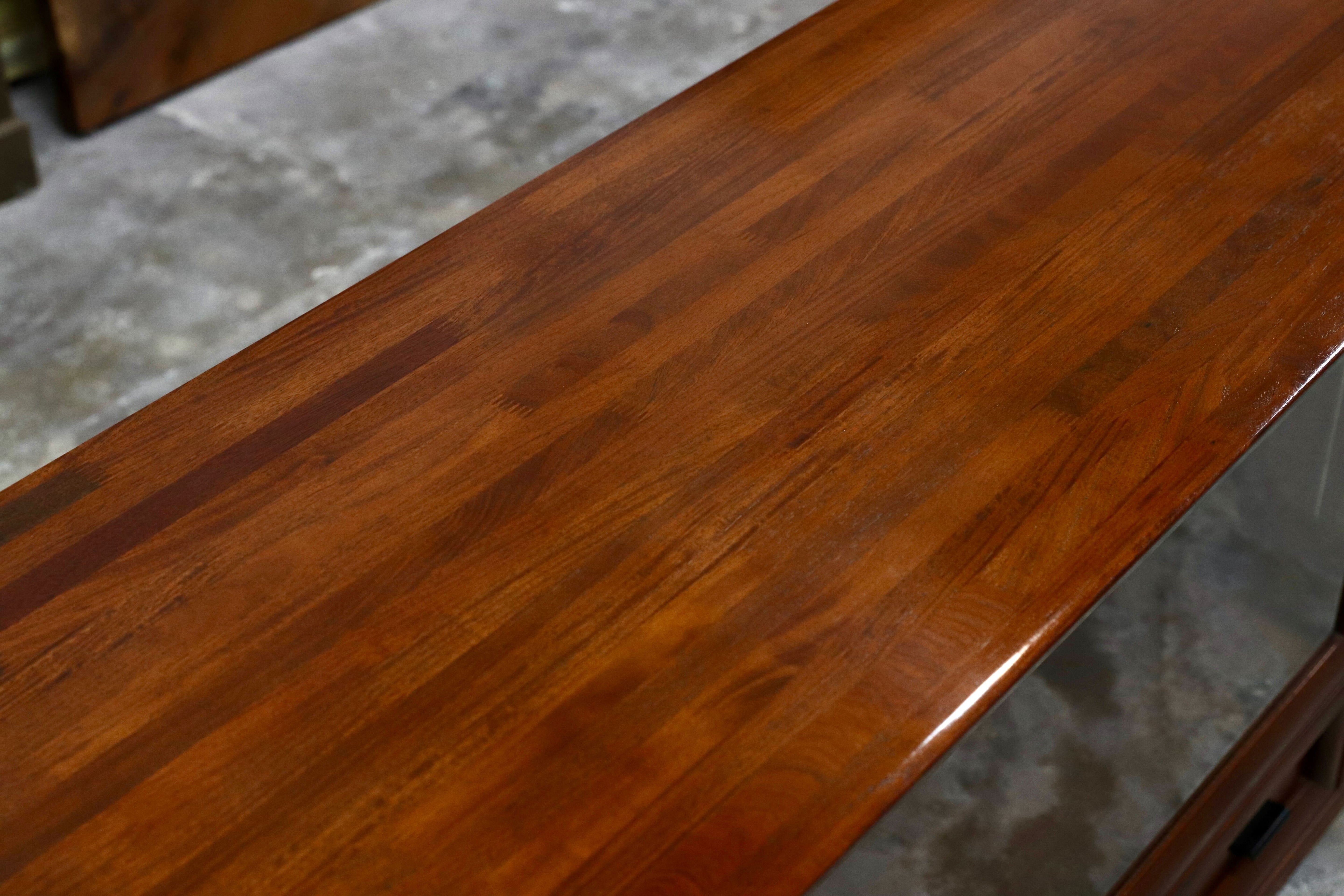 GMIN5○karimoku / カリモク VIVENTE ビベンテ 最上級シリーズ サイドボード リビングボード キュリオ 飾り棚 花梨材 ヴィンテージ 約45万