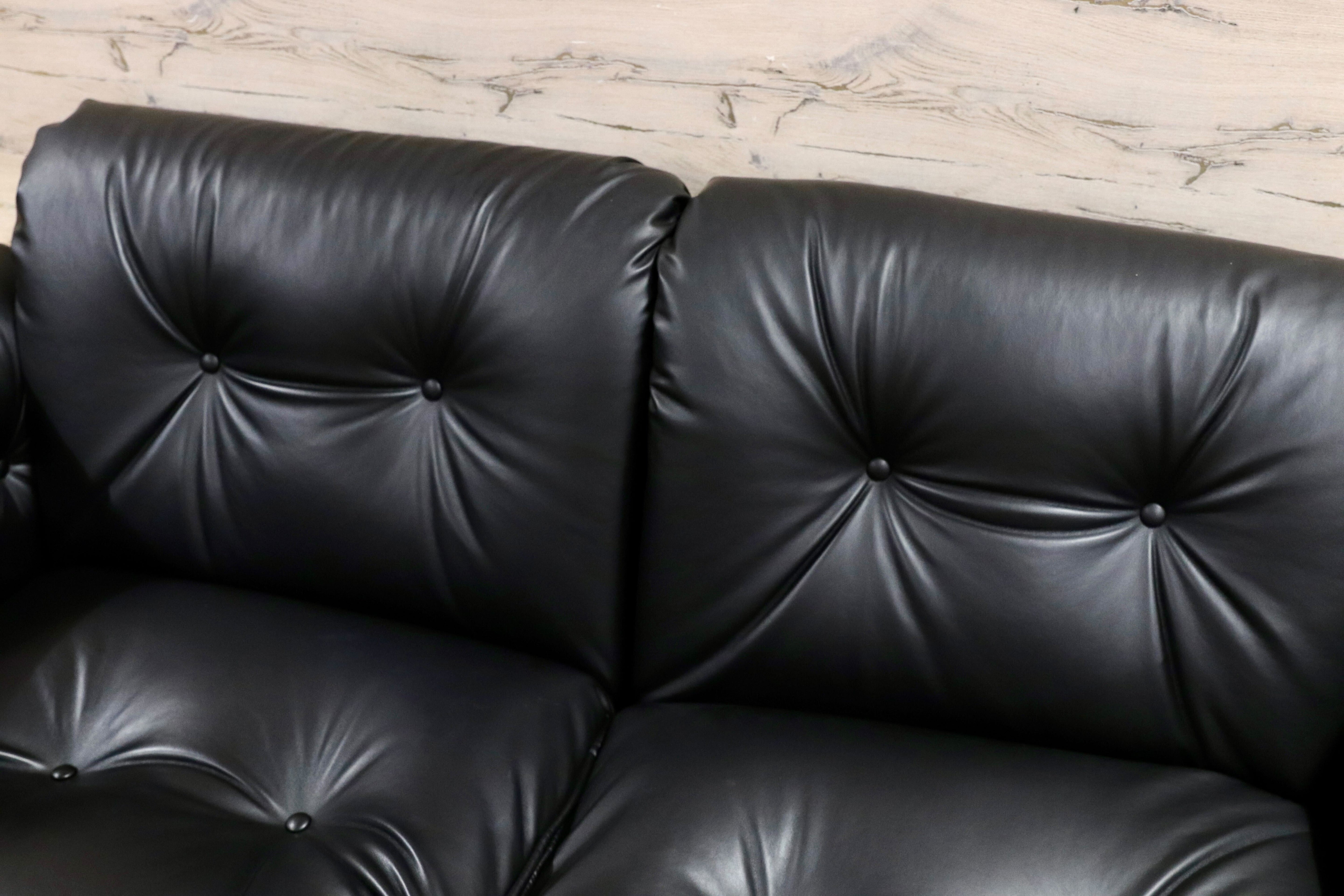 GMHK447○冨士ファニチア / FUJI FURNITURE 国産 ヴィンテージ 2人掛けソファ ラブソファ ジャパニーズモダン 稀少 アンティーク レトロ