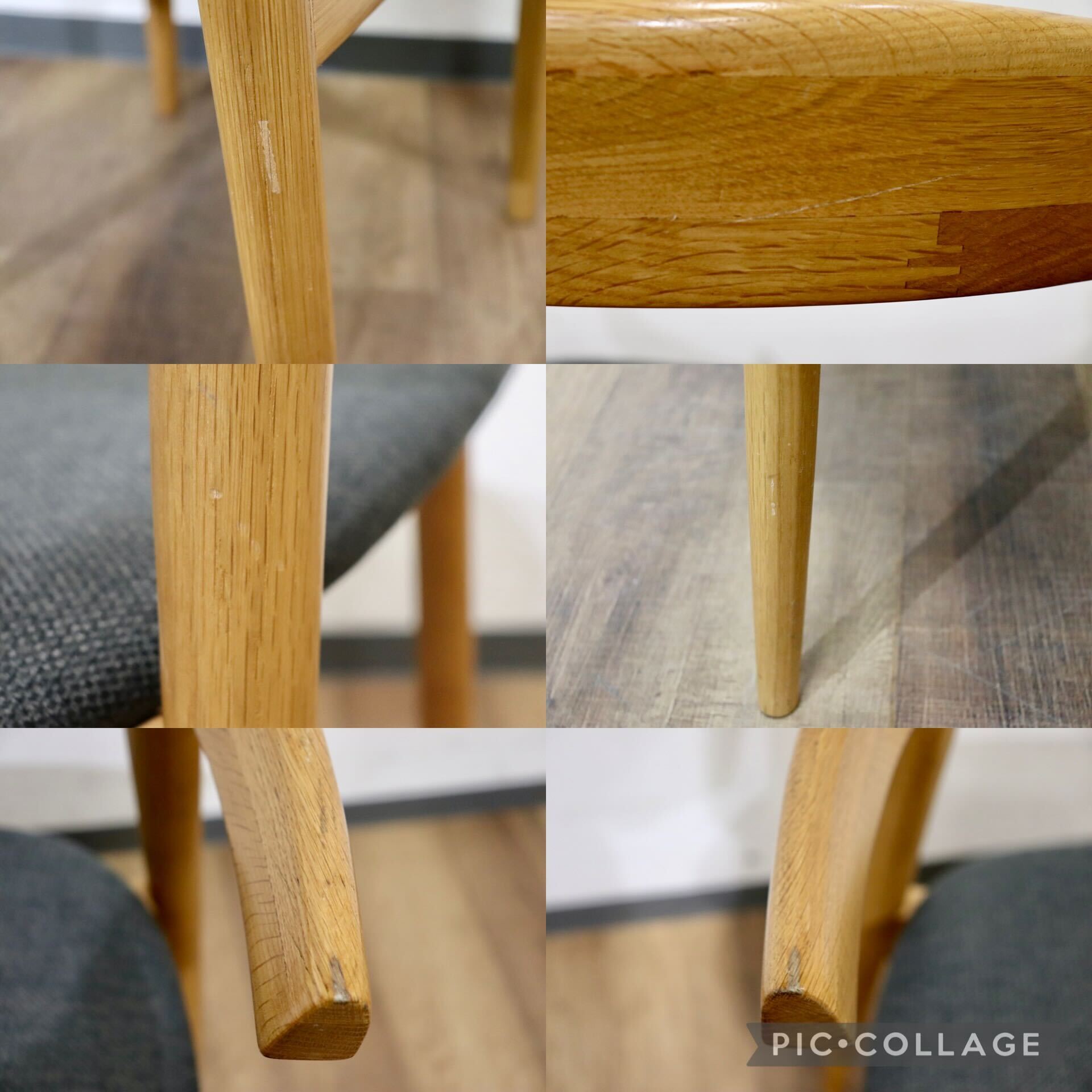 GMHN275D○北欧スタイル ダイニングチェア アームチェア 食卓椅子 椅子 チェア シンプル ナチュラル グレー オーク材 モダン 検) TOMOSU