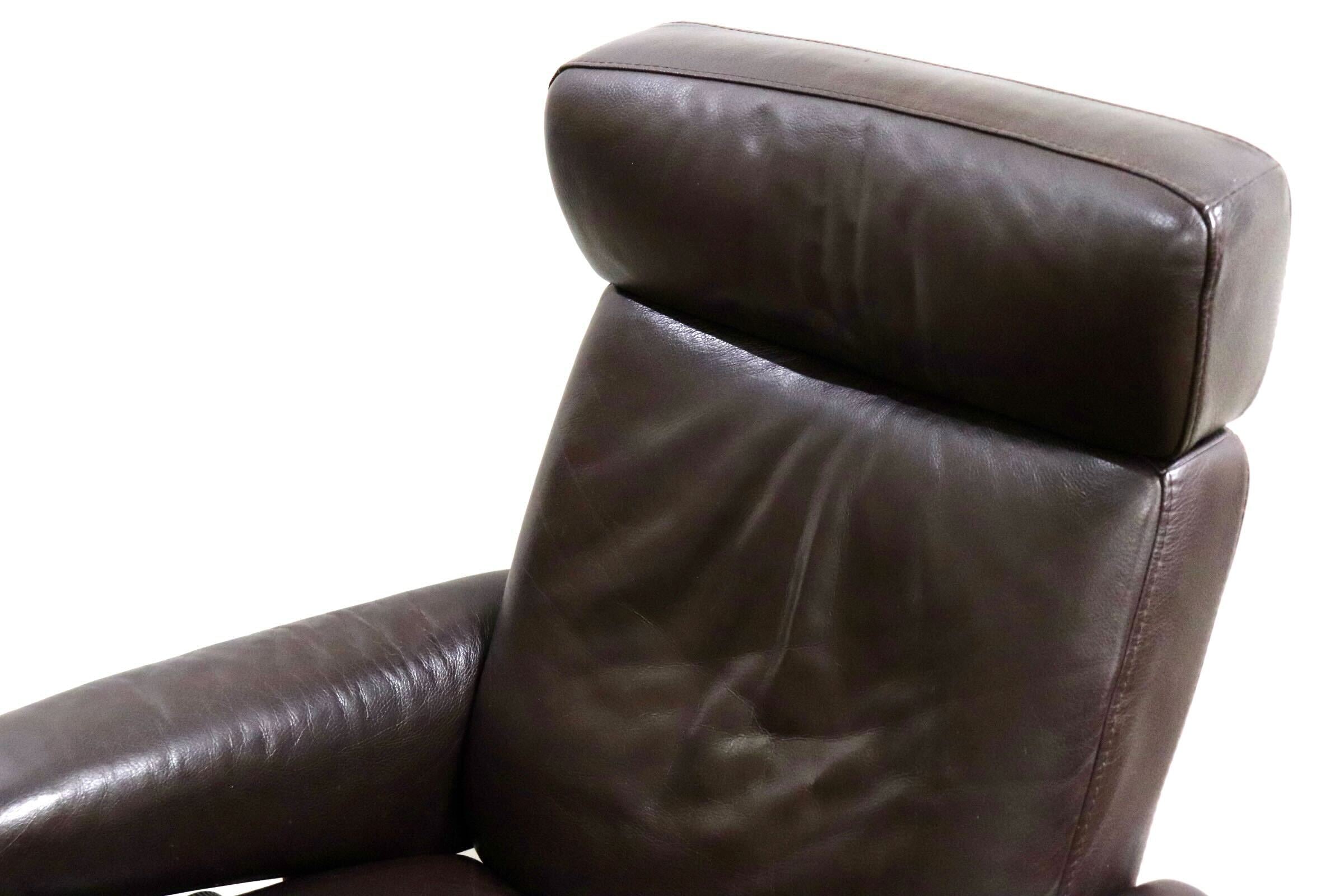 GMHK864○EKORNES / エコーネス オリオン リクライニングチェア ストレスレスチェア オットマン 北欧 ノルウェー 本革 ブラウン