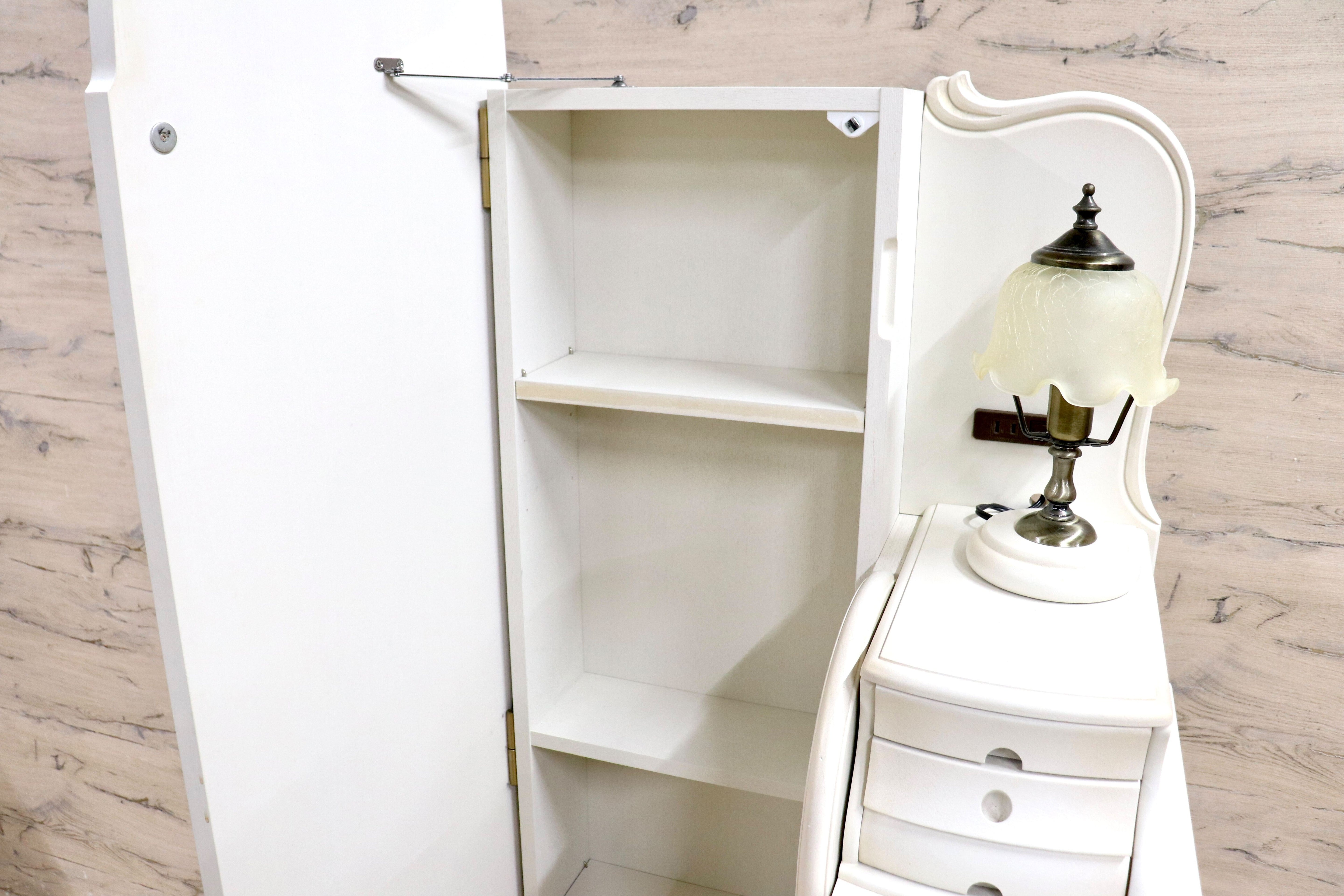 GMIS475○松永工房 カンティーニュ ドレッサー セット スツール 鏡台 アンティーク クラシック IDC大塚家具 高級家具