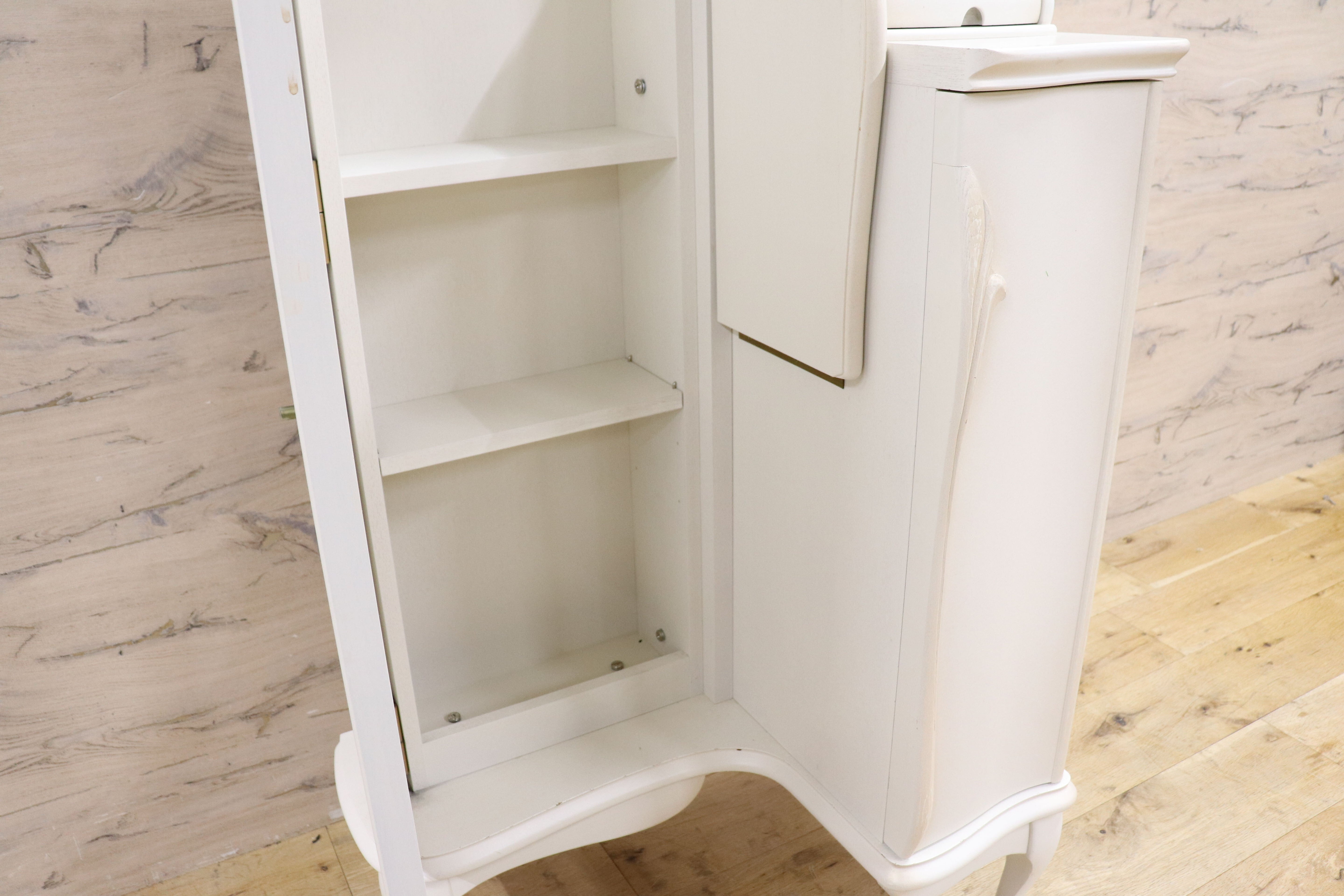 GMIS475○松永工房 カンティーニュ ドレッサー セット スツール 鏡台 アンティーク クラシック IDC大塚家具 高級家具