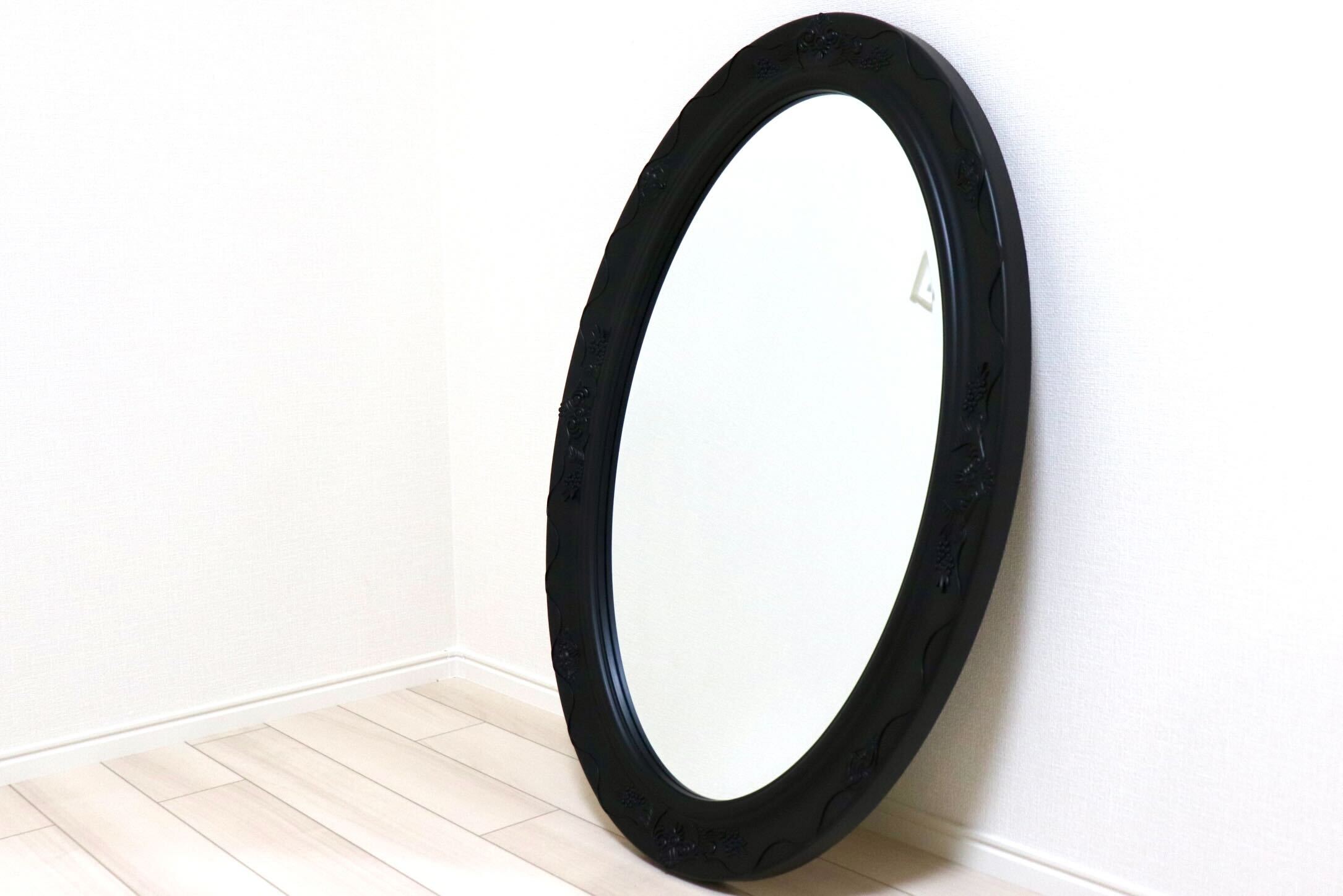 GMIK745Q○ウォールミラー 壁掛け鏡 姿見 壁掛けミラー 全身鏡 立て掛けミラー 鏡 クラシック調