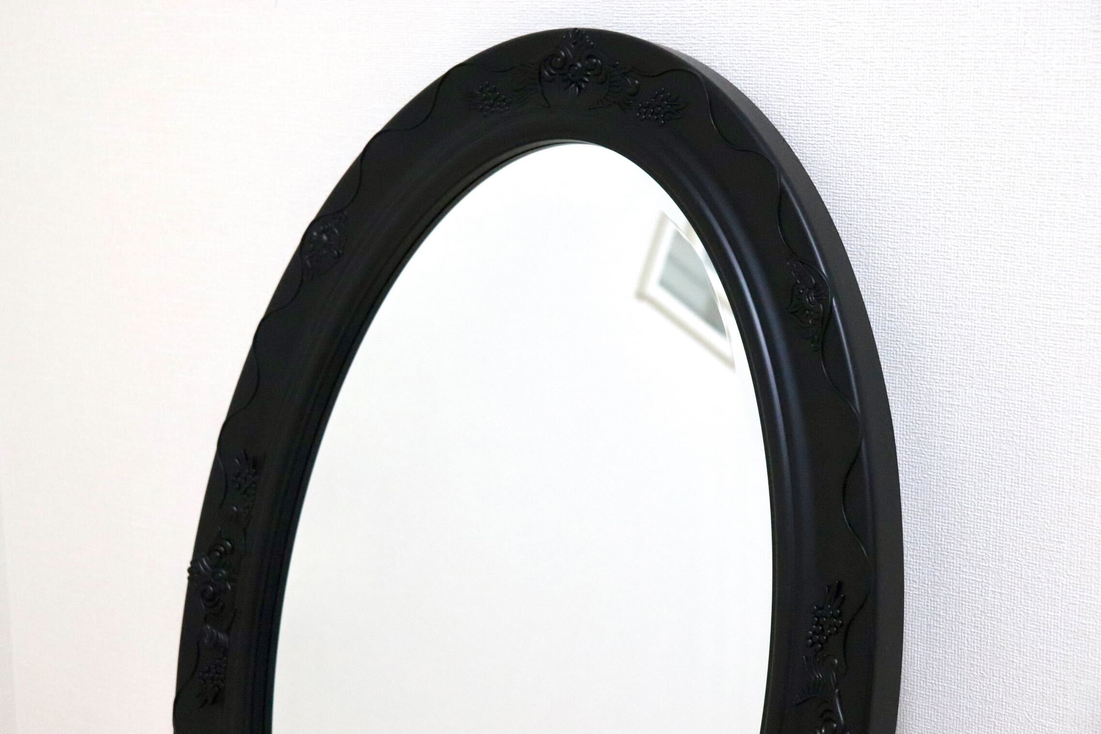 GMIK745Q○ウォールミラー 壁掛け鏡 姿見 壁掛けミラー 全身鏡 立て掛けミラー 鏡 クラシック調