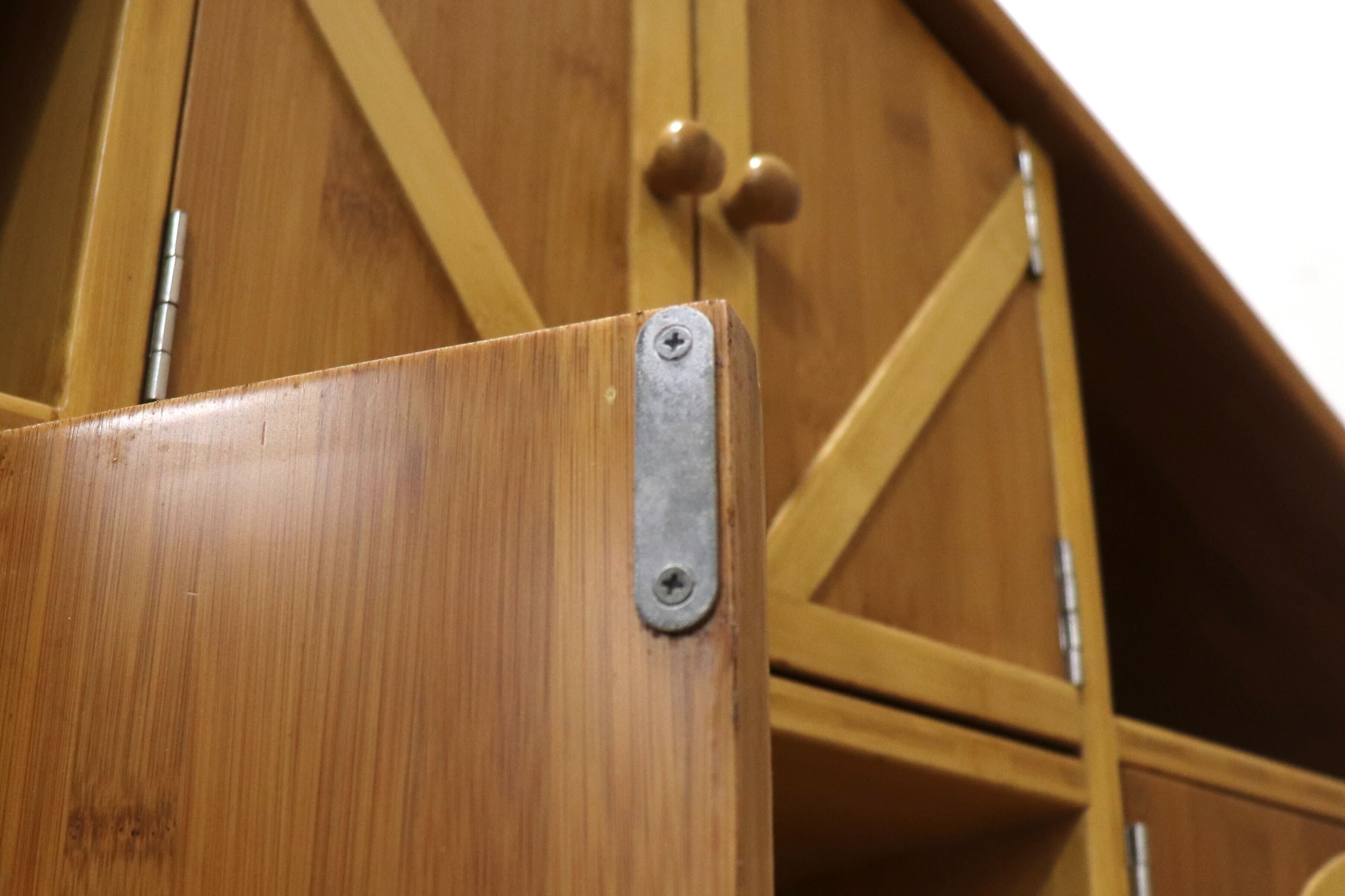 GMHH174○TAKE FURNITURE / 竹ファニチャー Locker House ロッカーハウス 森のおうち 収納棚 飾り棚 無垢材 定価約27万 展示品