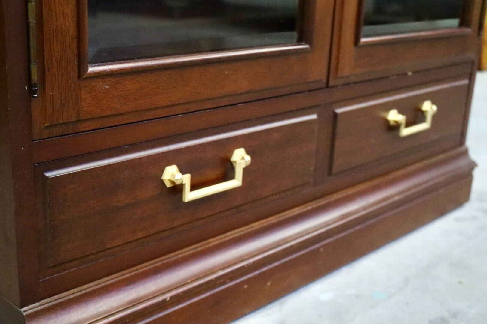 GMIK697A○maruni / マルニ 地中海 キャビネット ミドルボード リビングボード サイドボード ガラスキャビネット クラシック モダン