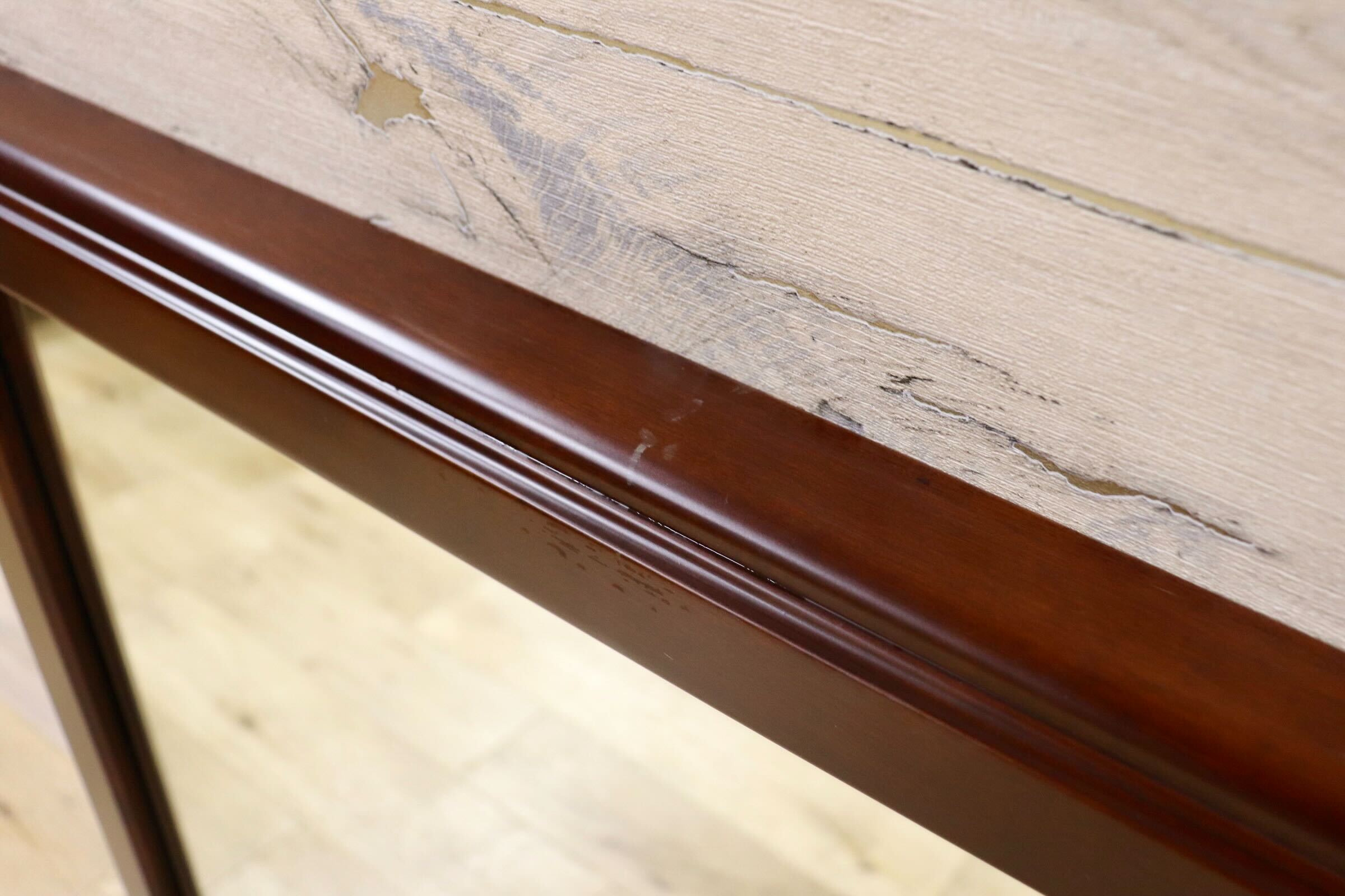 GMIK603○壁掛けミラー ウォールミラー 鏡 インテリア クラシック調 木製 モダン