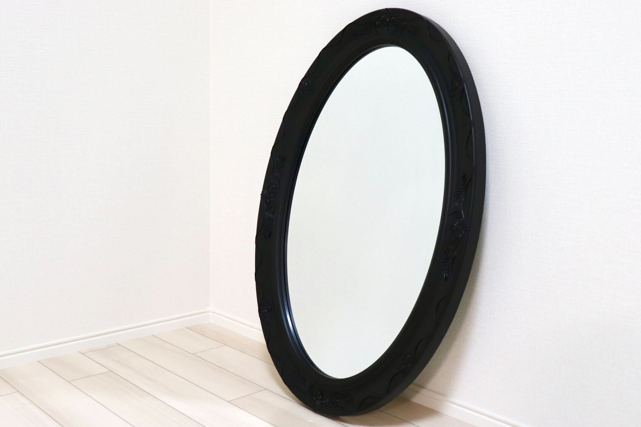 GMIK745R○ウォールミラー 壁掛け鏡 姿見 壁掛けミラー 全身鏡 立て掛けミラー 鏡 クラシック調