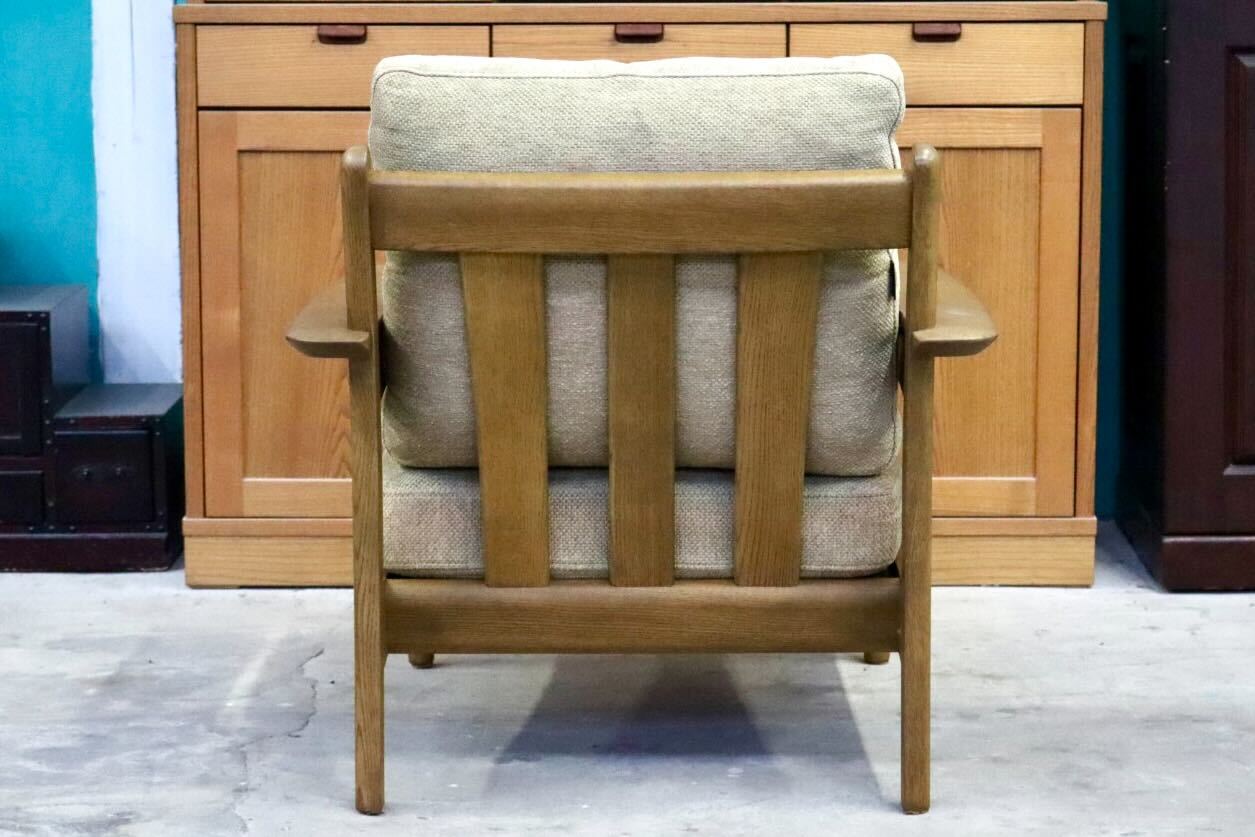 GMIK739B○karimoku / カリモク 1人掛けソファ シングルソファ アームチェア 木製 ファブリック 北欧スタイル 国産家具