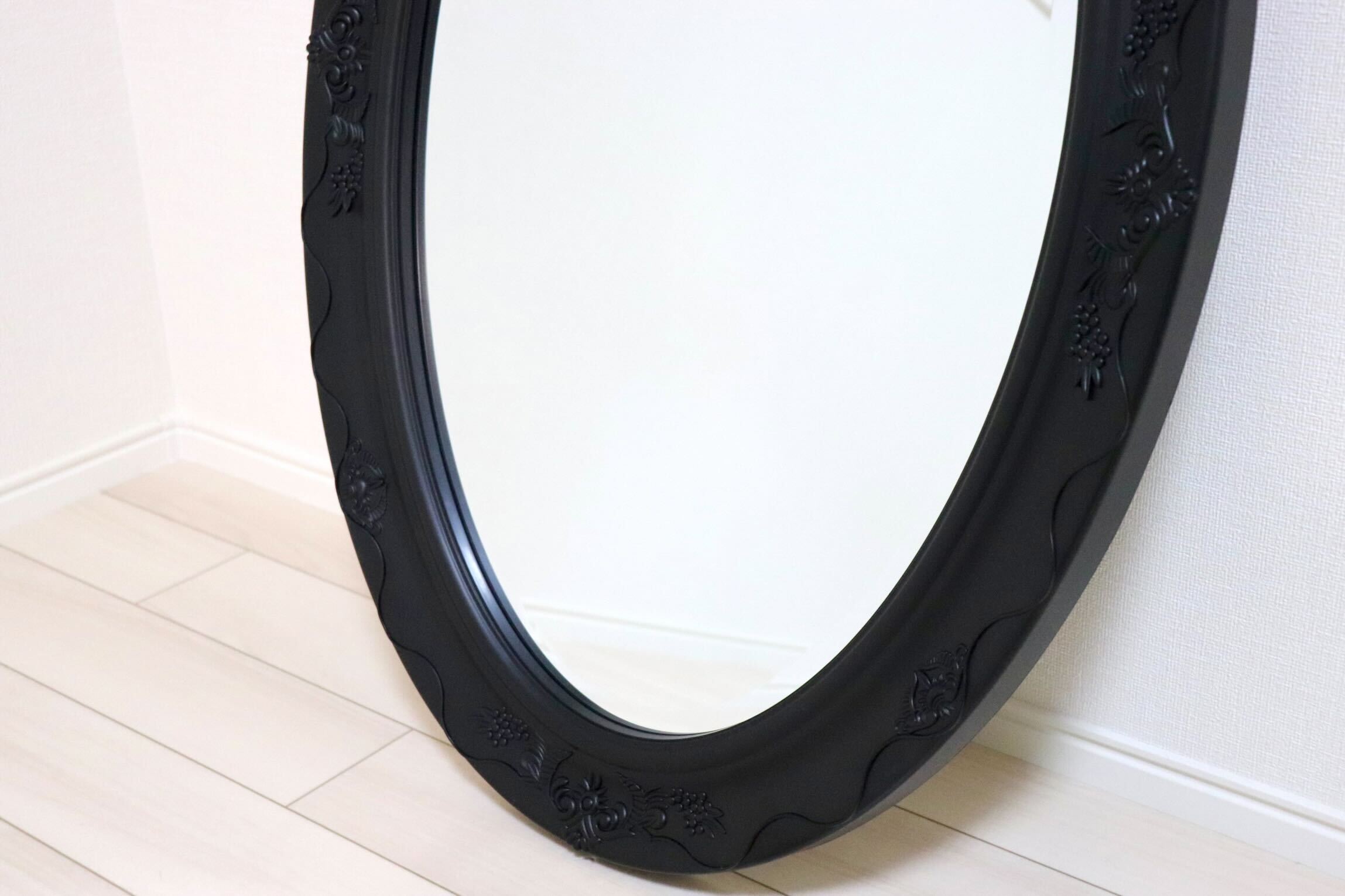 GMIK745R○ウォールミラー 壁掛け鏡 姿見 壁掛けミラー 全身鏡 立て掛けミラー 鏡 クラシック調