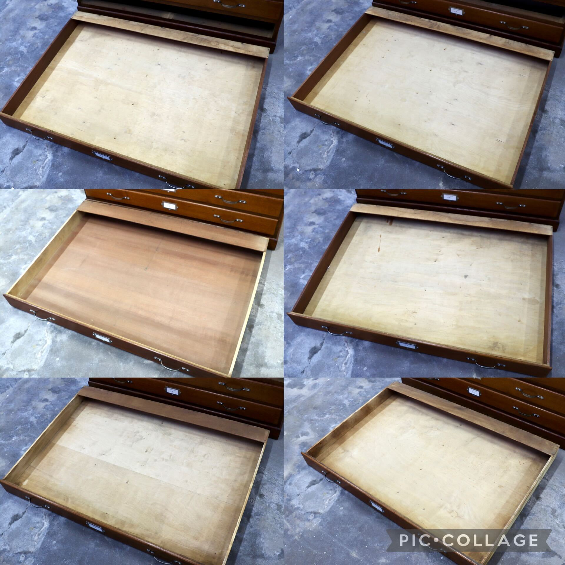 GMIS388○西洋 英国 イギリス アンティーク ワイドチェスト シャツケース 店舗什器 ヴィンテージ