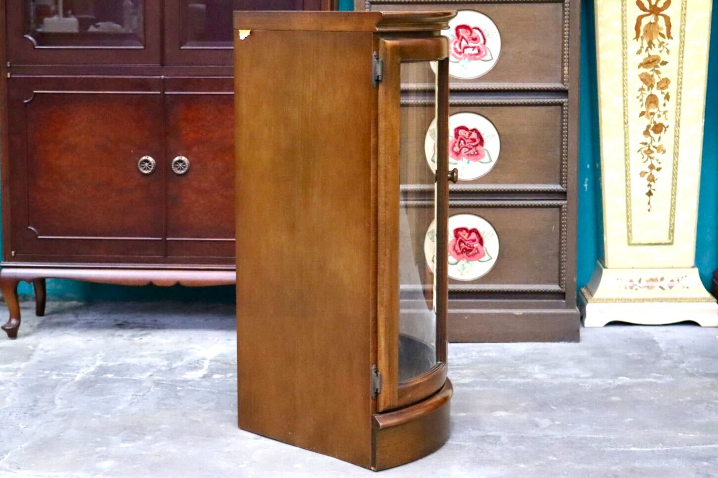 GMIH364B○karimoku / カリモク コーナーラック 飾り棚 サイドキャビネット 花台 収納家具 楢材 カントリー モダン 国産家具