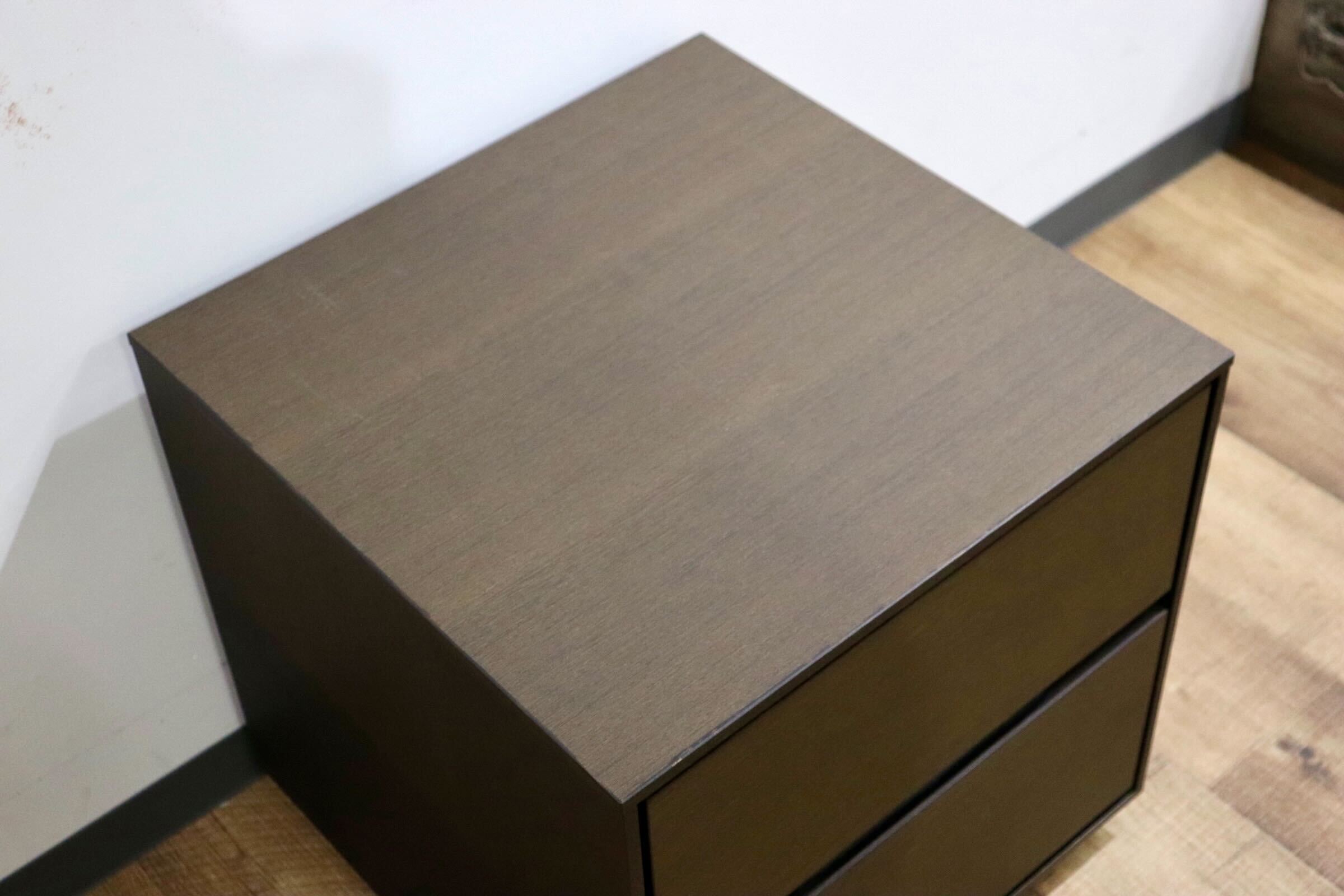 GMHN290A○ACTUS / アクタス RIMO 40 チェスト AVボード サイドチェスト ナイトテーブル タモ材 ブラウン 北欧スタイル モダン 定価約5.2万