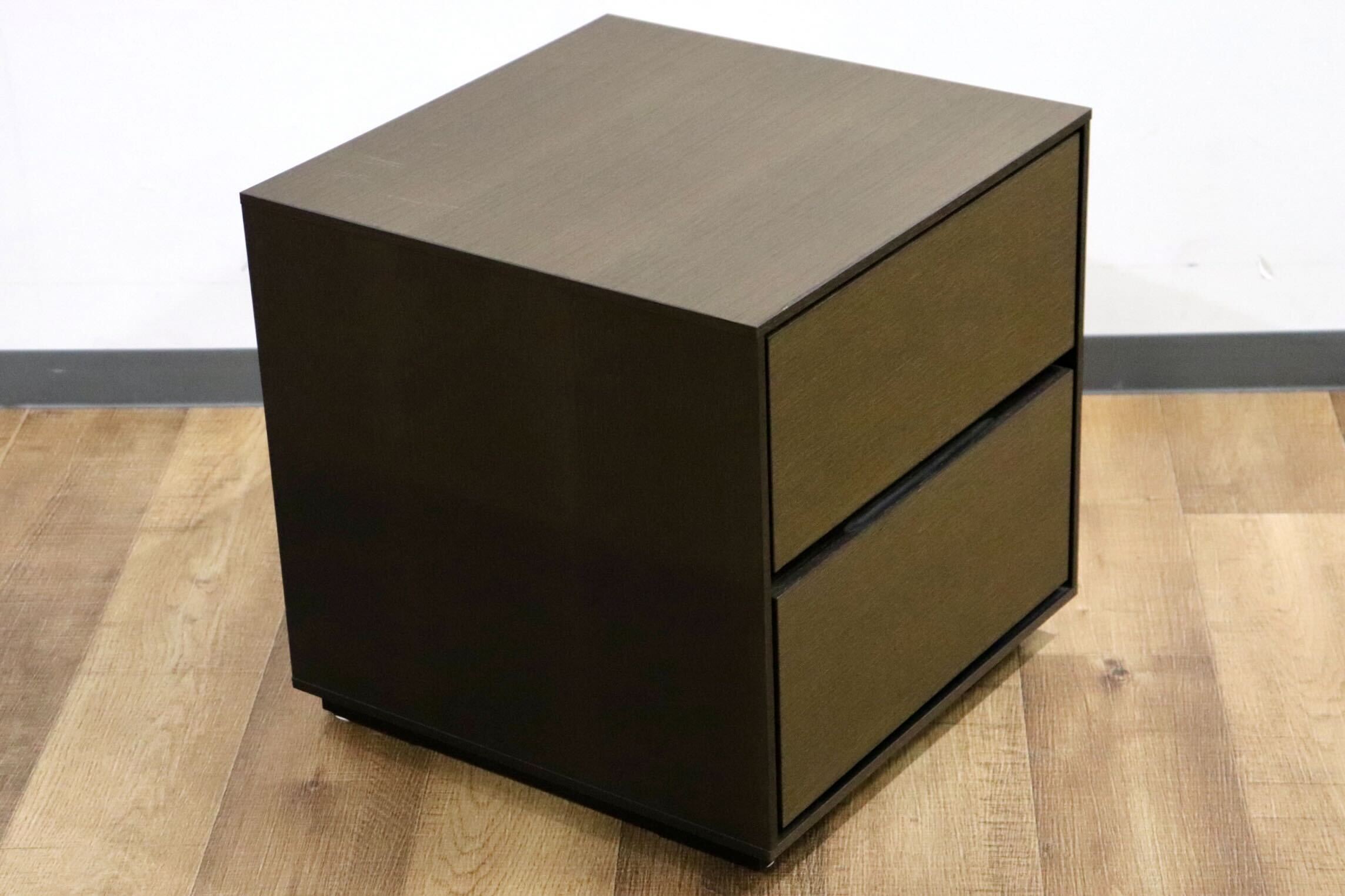 GMHN290A○ACTUS / アクタス RIMO 40 チェスト AVボード サイドチェスト ナイトテーブル タモ材 ブラウン 北欧スタイル モダン 定価約5.2万