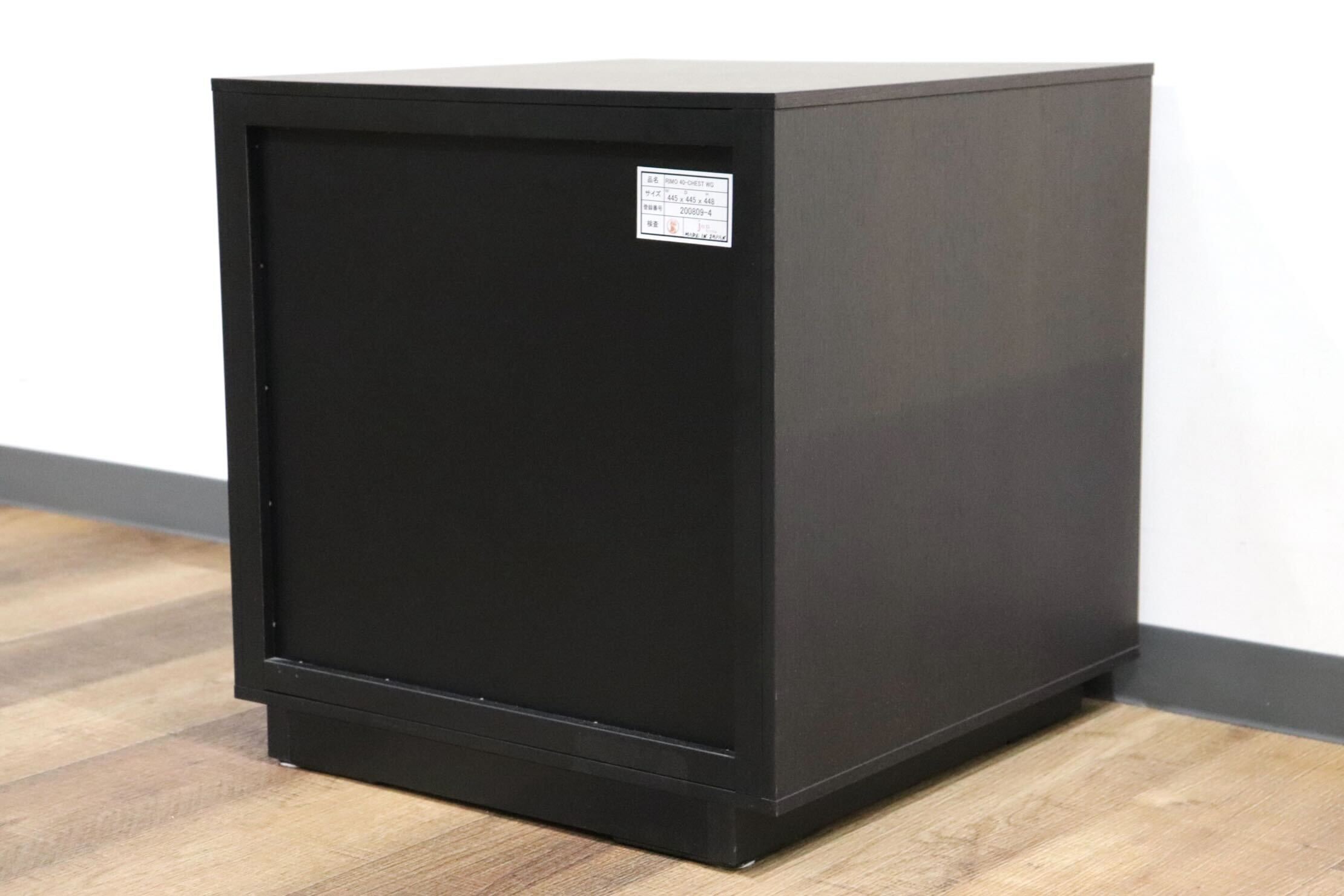 GMHN290A○ACTUS / アクタス RIMO 40 チェスト AVボード サイドチェスト ナイトテーブル タモ材 ブラウン 北欧スタイル モダン 定価約5.2万