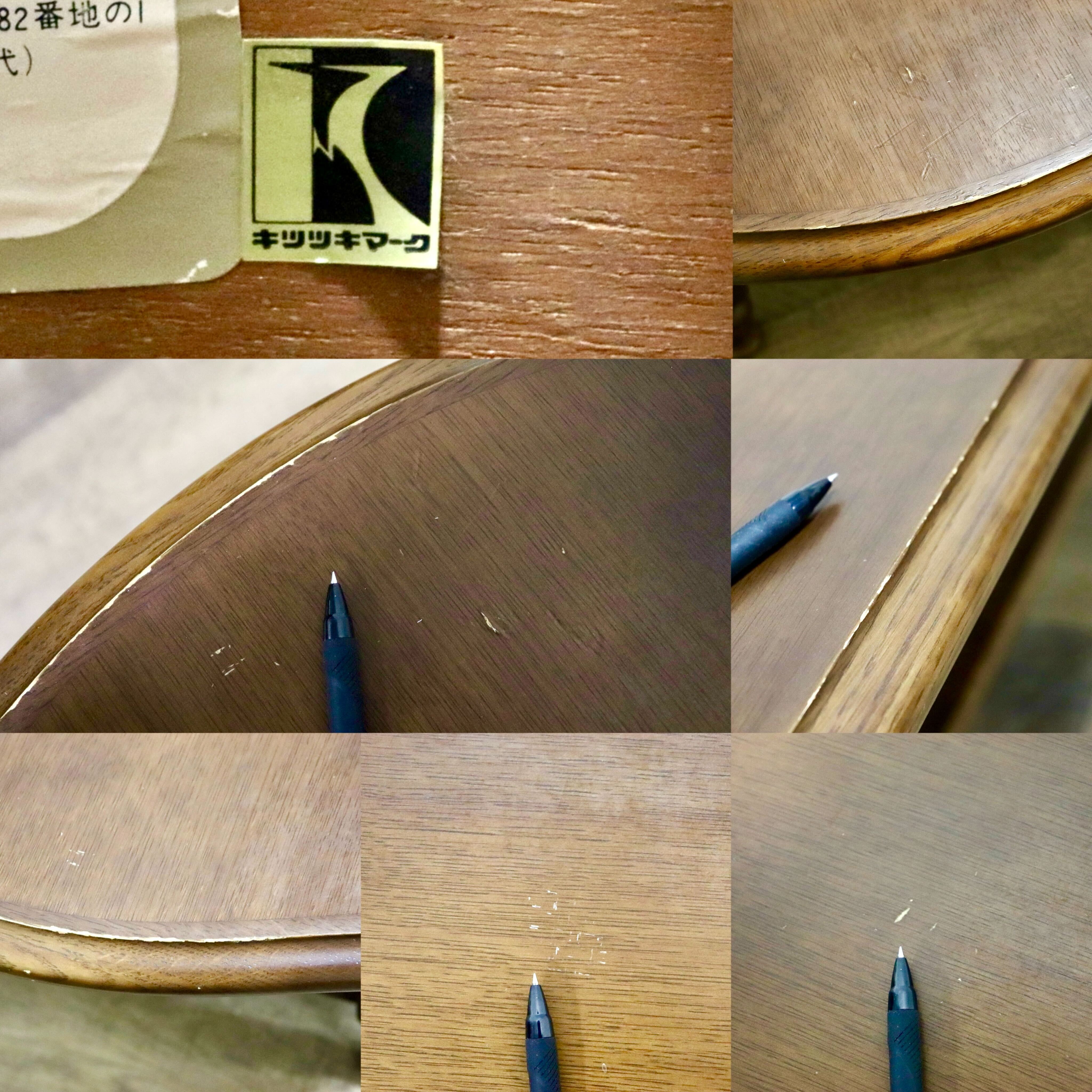 GMHH265○飛騨産業 / HIDA キツツキ 穂高 センターテーブル リビングテーブル コーヒーテーブル 楢材 カントリー クラシック 定価約10万