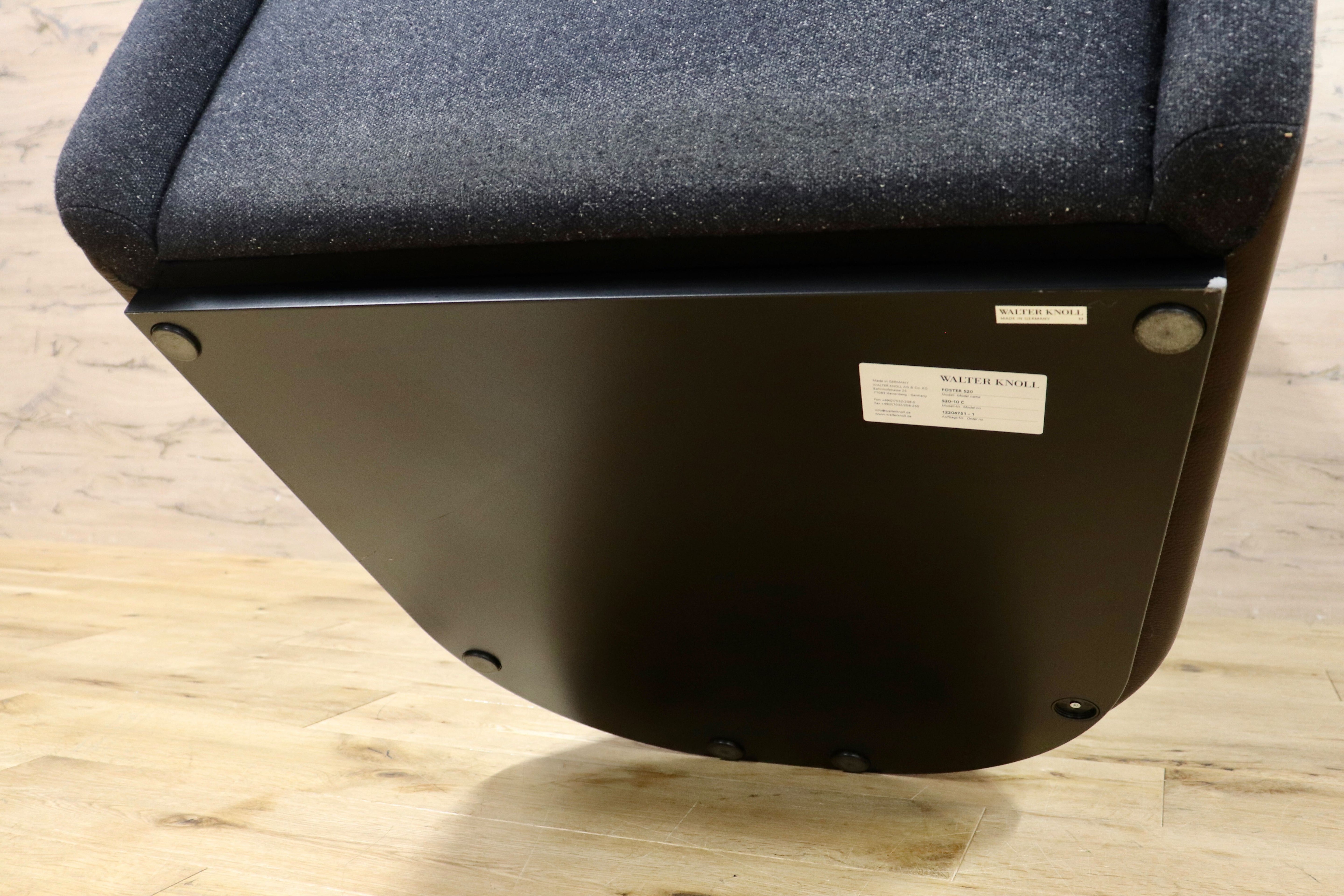 GMIO150A○Walter Knoll ウォルターノル FOSTER520 フォスター クラブチェア ラウンジチェア シングルソファ 1人掛けソファ