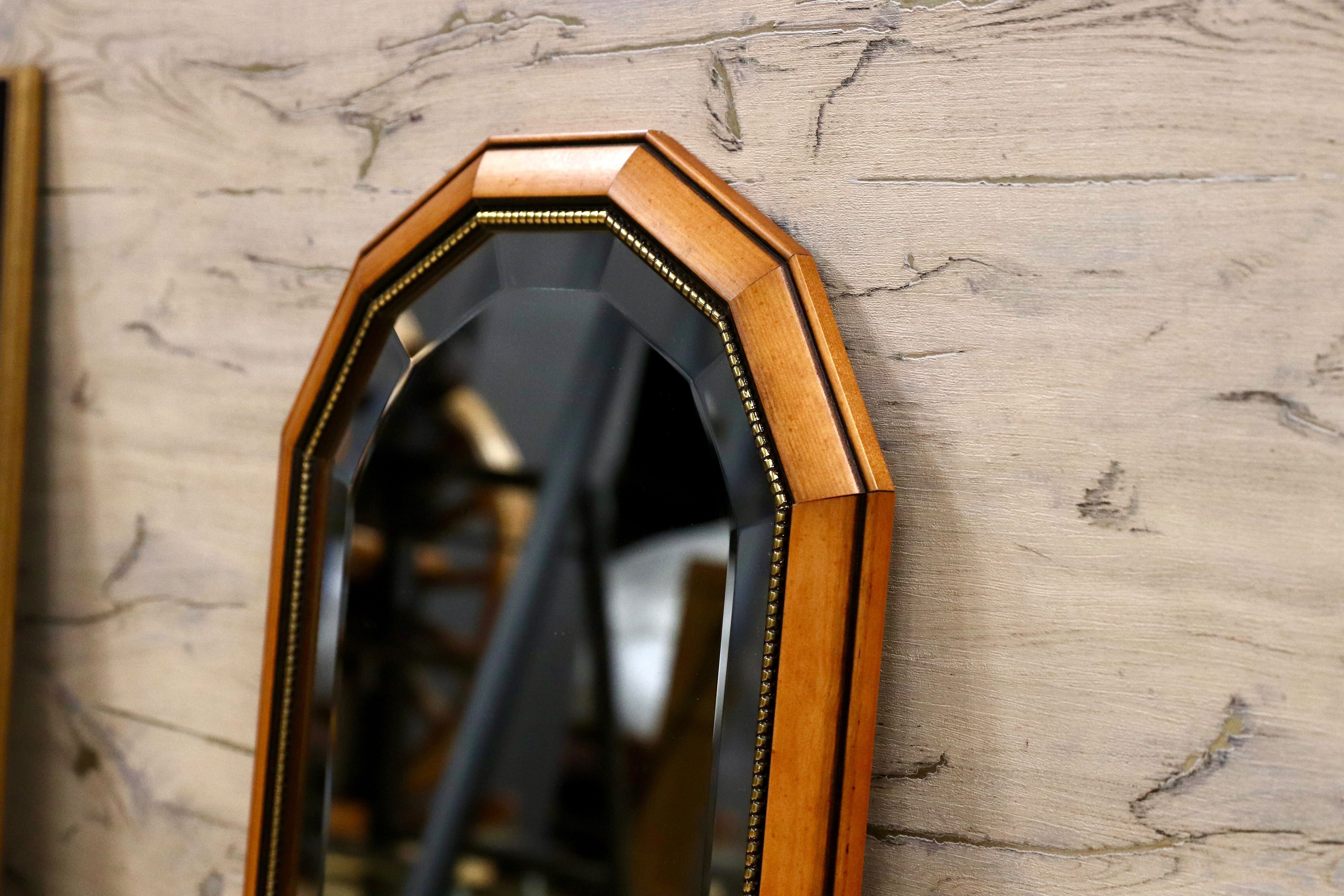 GMFS280○イタリア製 ウォールミラー 壁掛け鏡 クラシック インテリア モダン