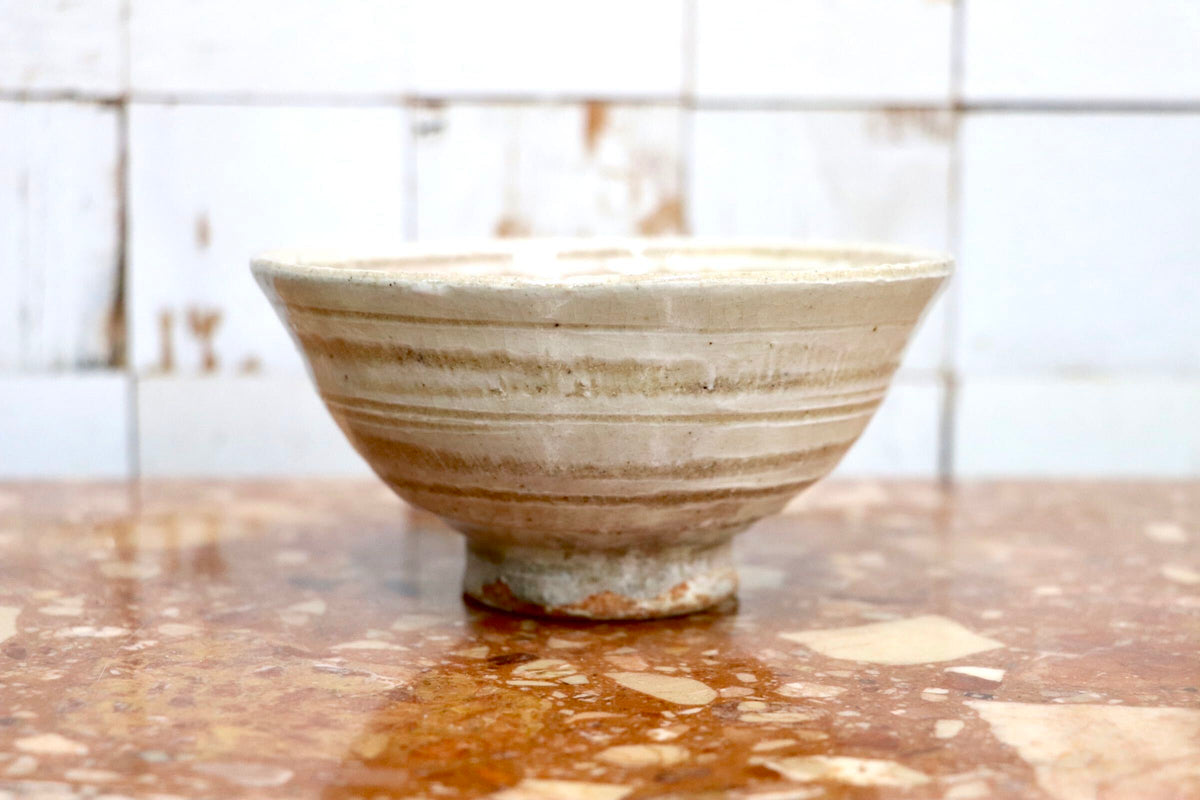 GMJK371BD〇紀州焼 葵窯 二代 寒川栖豊 茶碗 共箱 茶道具 抹茶碗 陶器