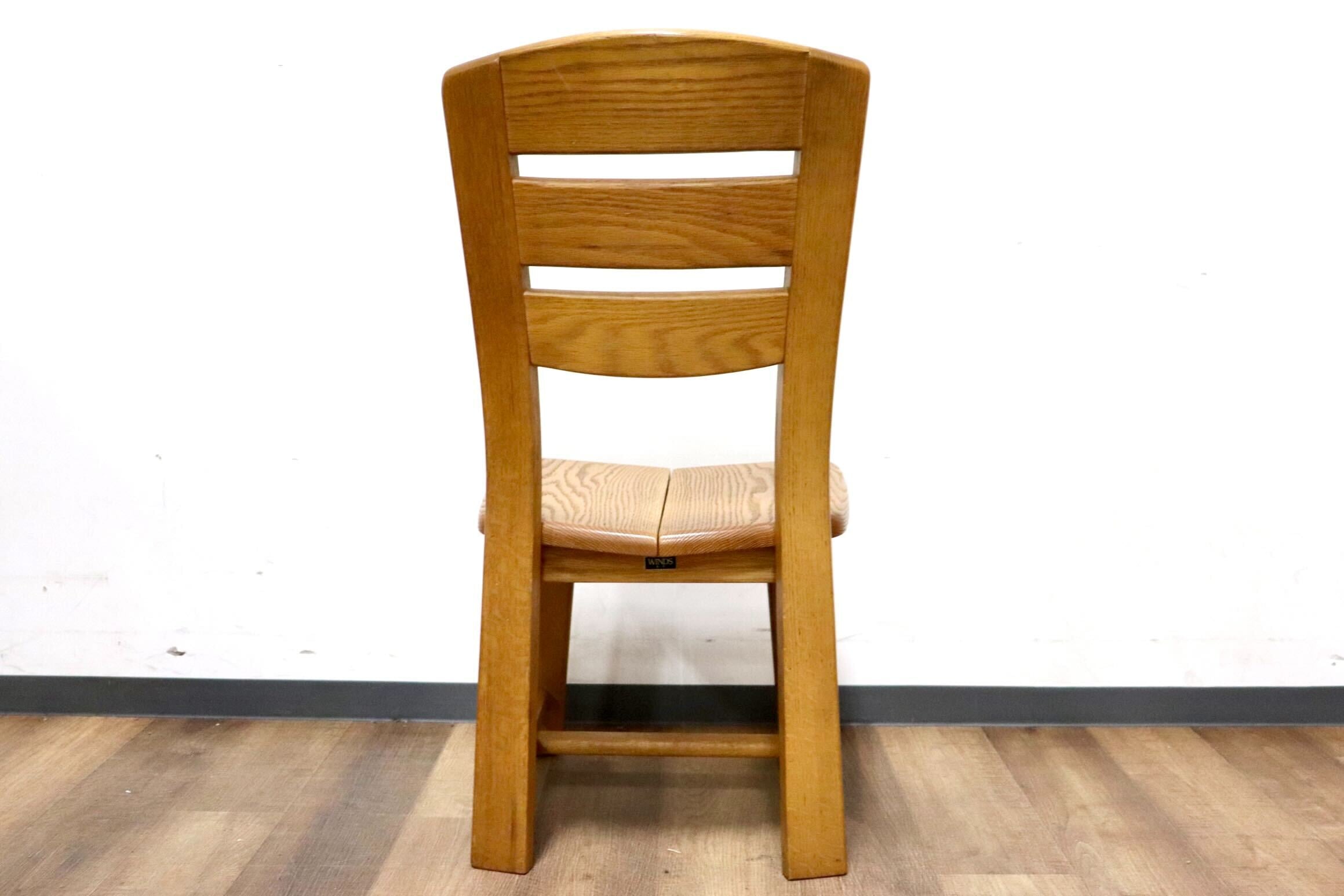 GMHK221B○TAIHEI / 太平産業 WINDS ダイニングチェア 食卓椅子 アームレスチェア オーク材 無垢 ナチュラル モダン カントリー 飛騨家具