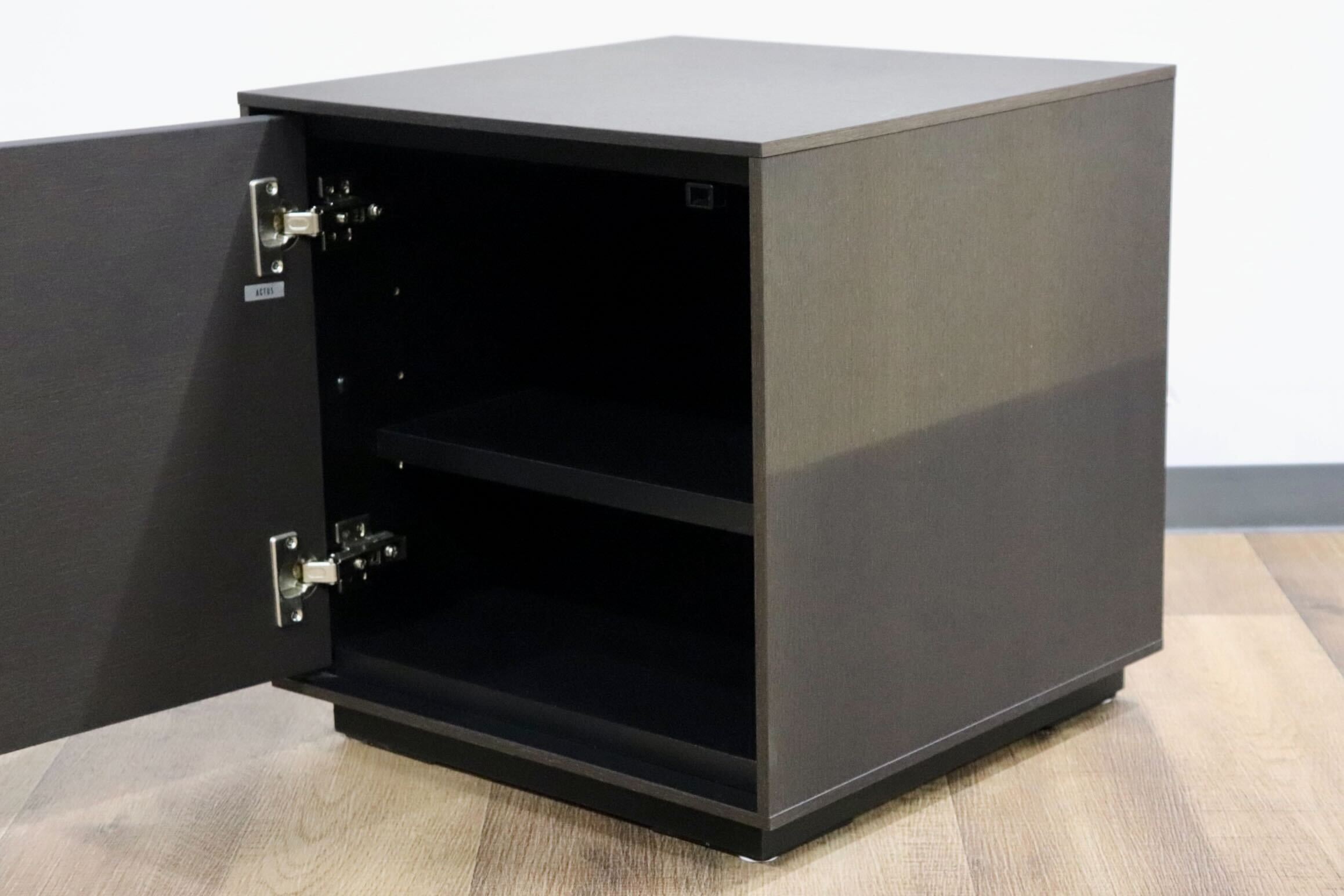 GMHN290B○ACTUS / アクタス RIMO 40 キャビネット AVボード サイドキャビネット 収納家具 タモ材 ブラウン 北欧スタイル 定価約5.2万