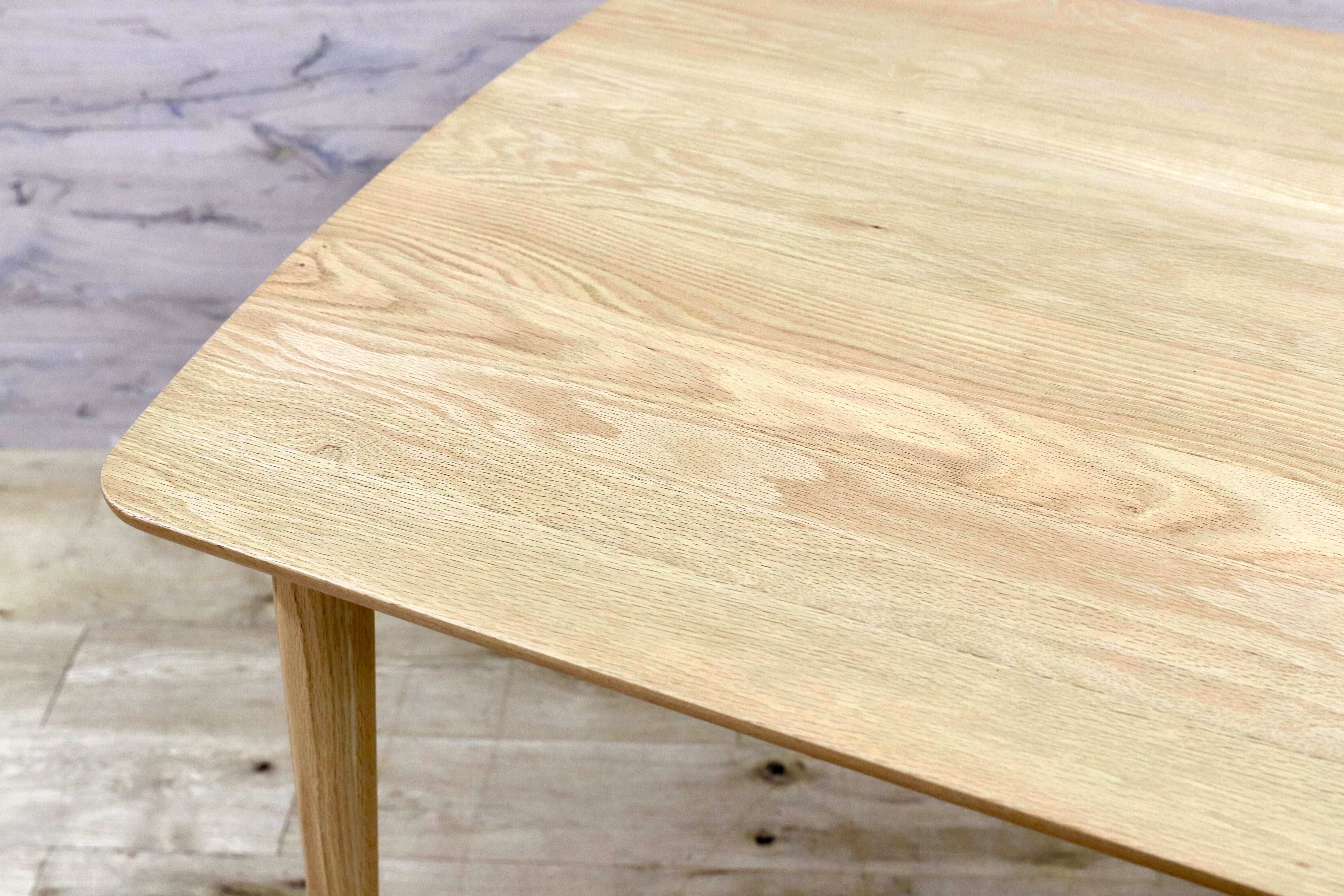 GMIS27○IDC大塚家具 シネマ3 ダイニングテーブル 食卓テーブル オーク材 北欧スタイル 定価7.7万 モデルルーム展示品