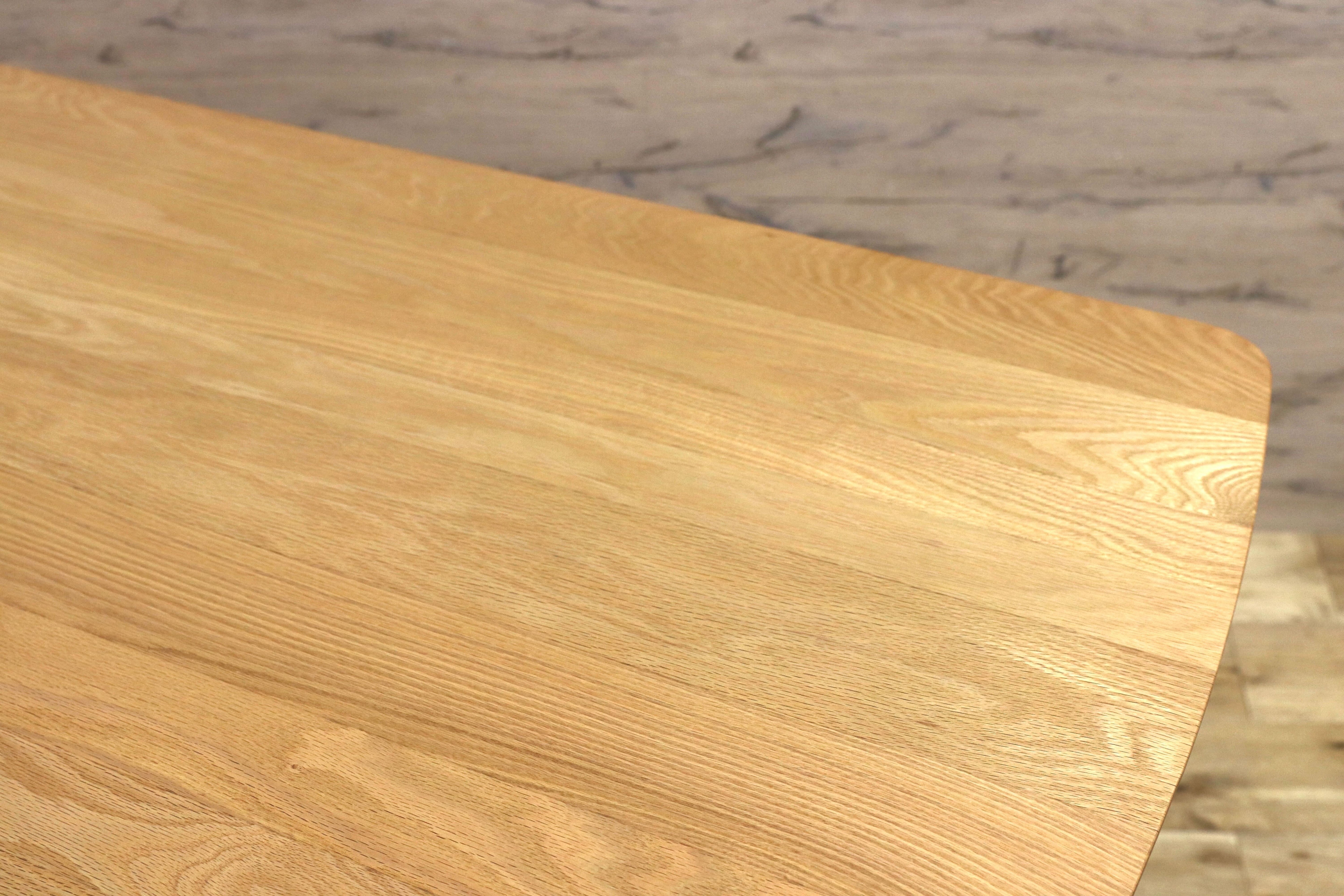 GMIS27○IDC大塚家具 シネマ3 ダイニングテーブル 食卓テーブル オーク材 北欧スタイル 定価7.7万 モデルルーム展示品