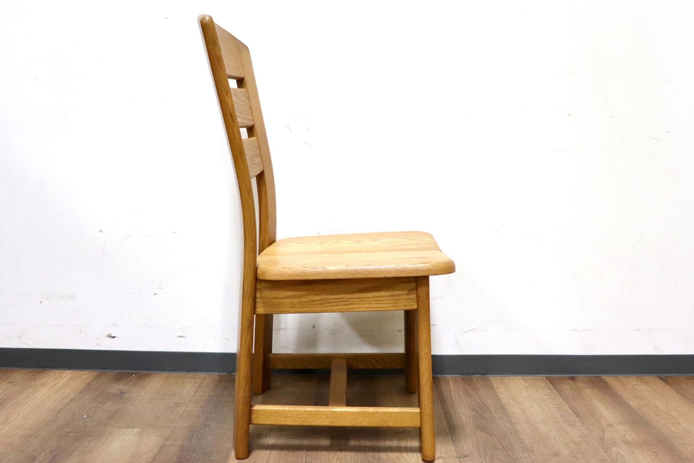 GMHK221D○TAIHEI / 太平産業 WINDS ダイニングチェア 食卓椅子 アームレスチェア オーク材 無垢 ナチュラル モダン カントリー 飛騨家具