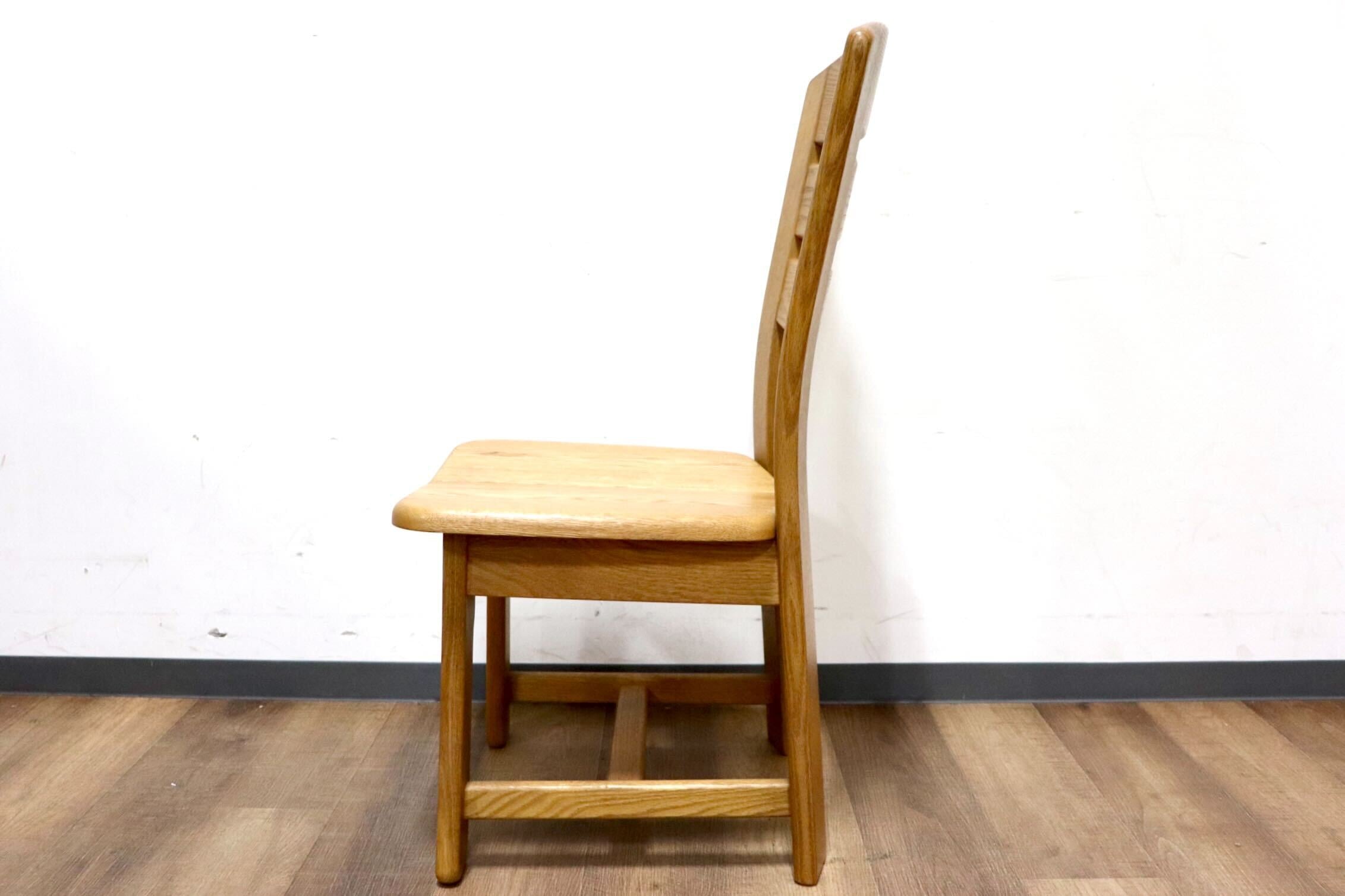 GMHK221D○TAIHEI / 太平産業 WINDS ダイニングチェア 食卓椅子 アームレスチェア オーク材 無垢 ナチュラル モダン カントリー 飛騨家具