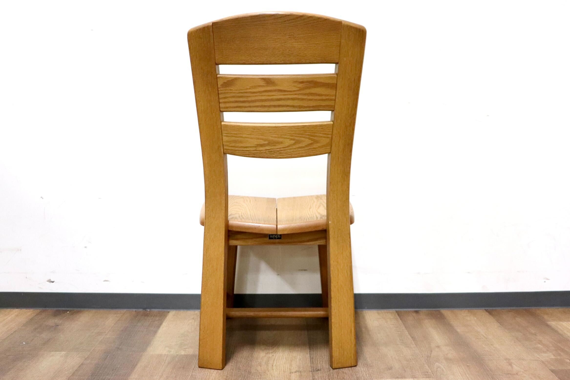 GMHK221D○TAIHEI / 太平産業 WINDS ダイニングチェア 食卓椅子 アームレスチェア オーク材 無垢 ナチュラル モダン カントリー 飛騨家具