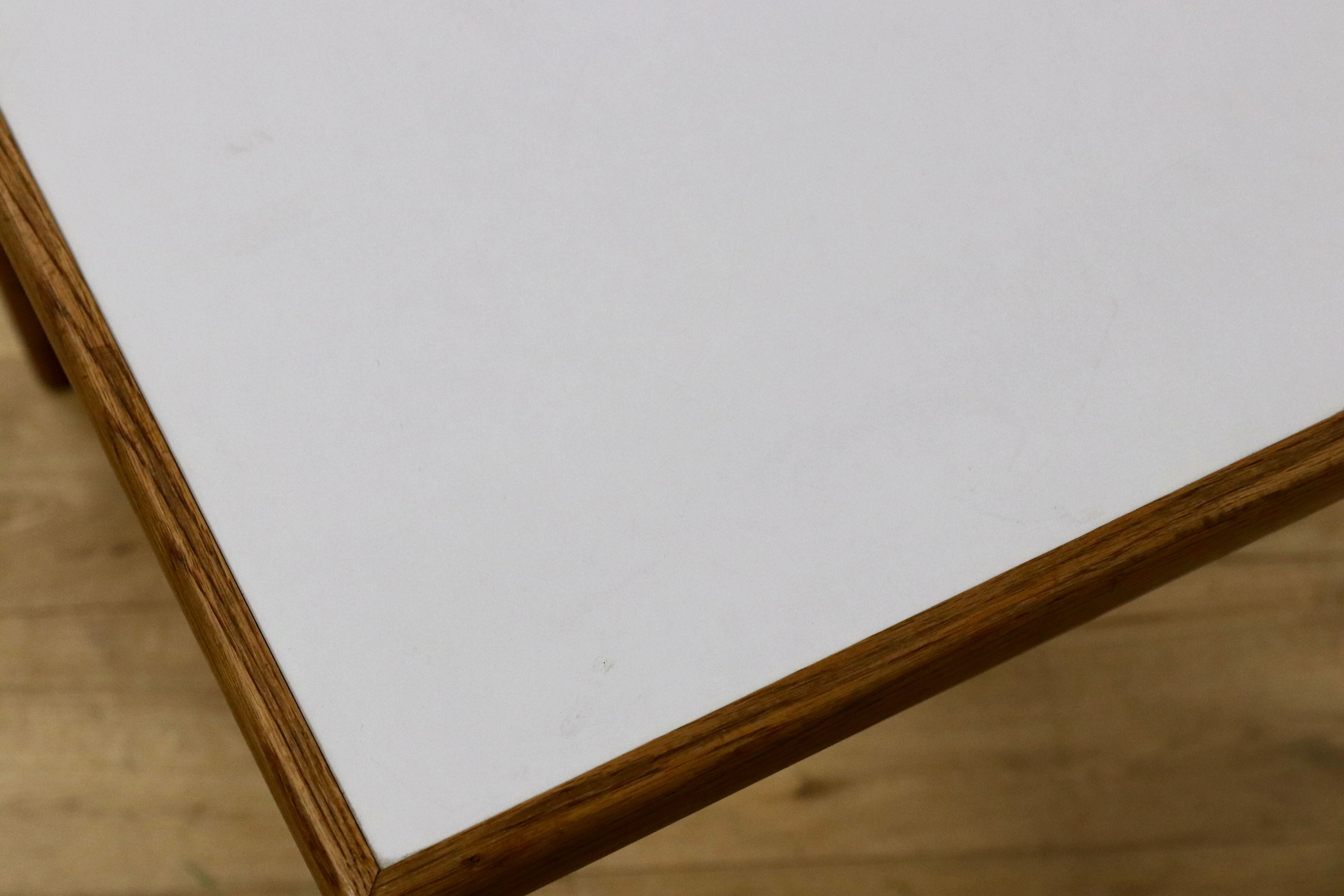 GMGK533B○オールドカリモク karimoku サイドテーブル コーヒーテーブル 花台 飾り台 コンソールテーブル オーク材 ヴィンテージ