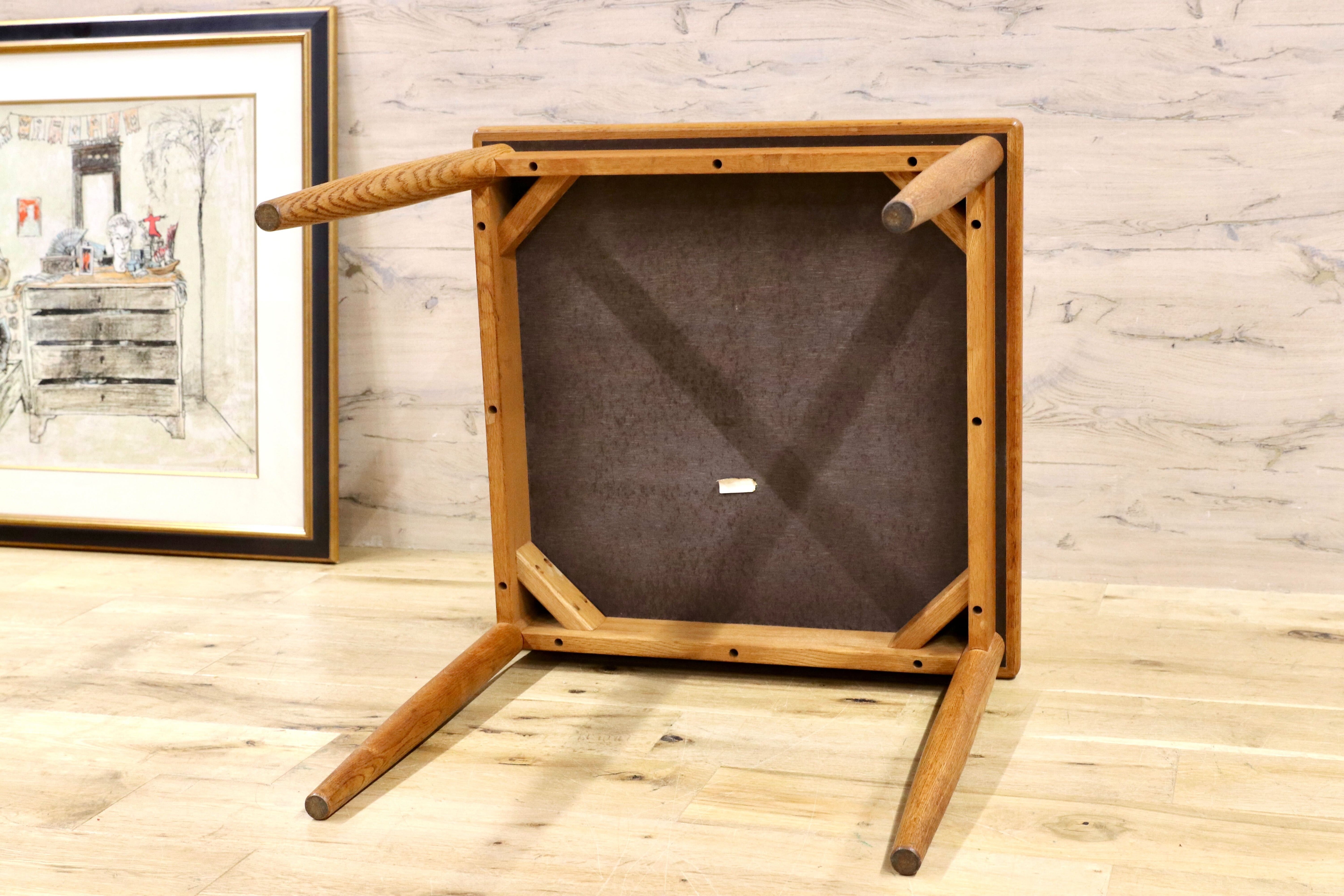 GMGK533B○オールドカリモク karimoku サイドテーブル コーヒーテーブル 花台 飾り台 コンソールテーブル オーク材 ヴィンテージ