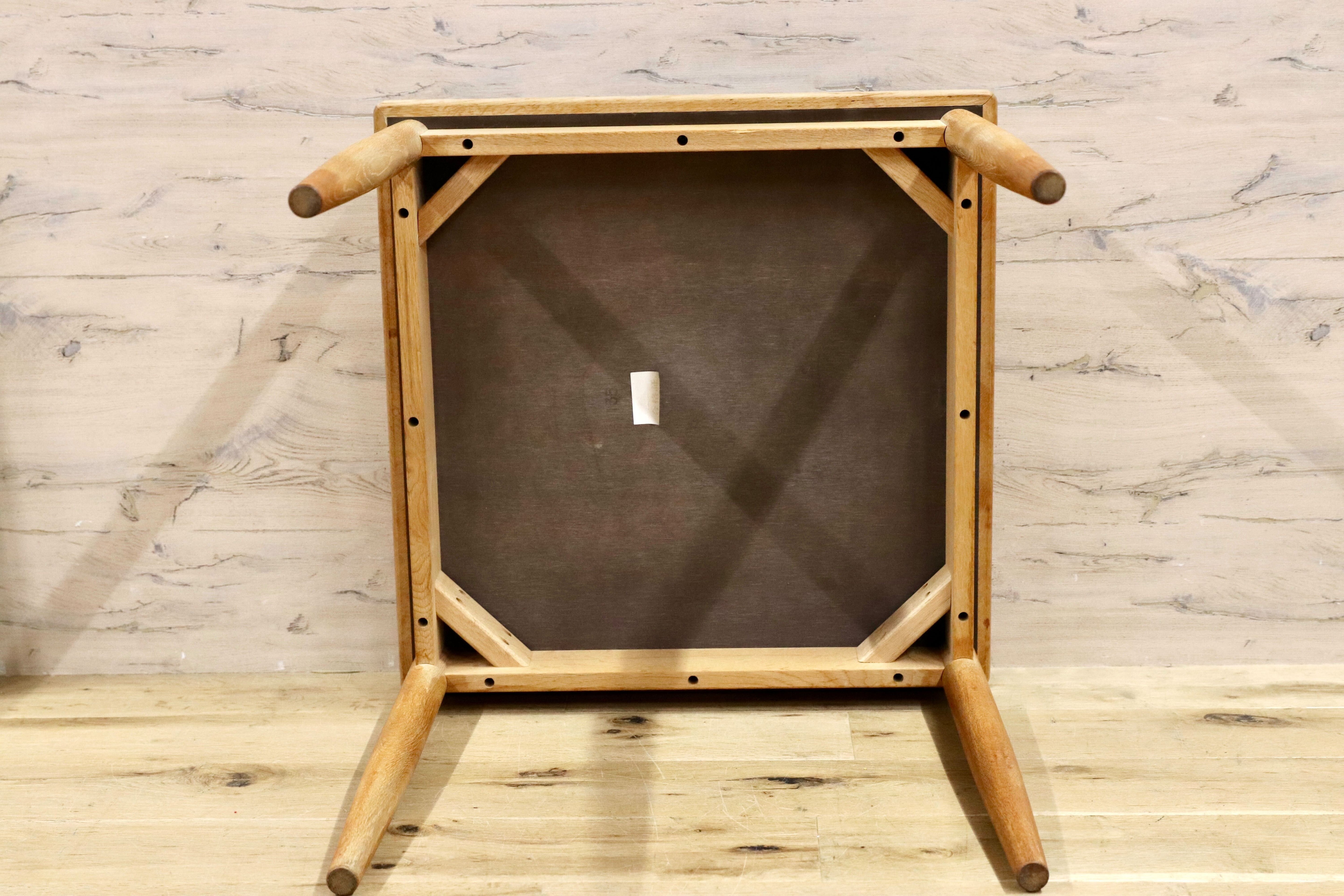 GMGK533C○オールドカリモク karimoku サイドテーブル コーヒーテーブル 花台 飾り台 コンソールテーブル オーク材 ヴィンテージ