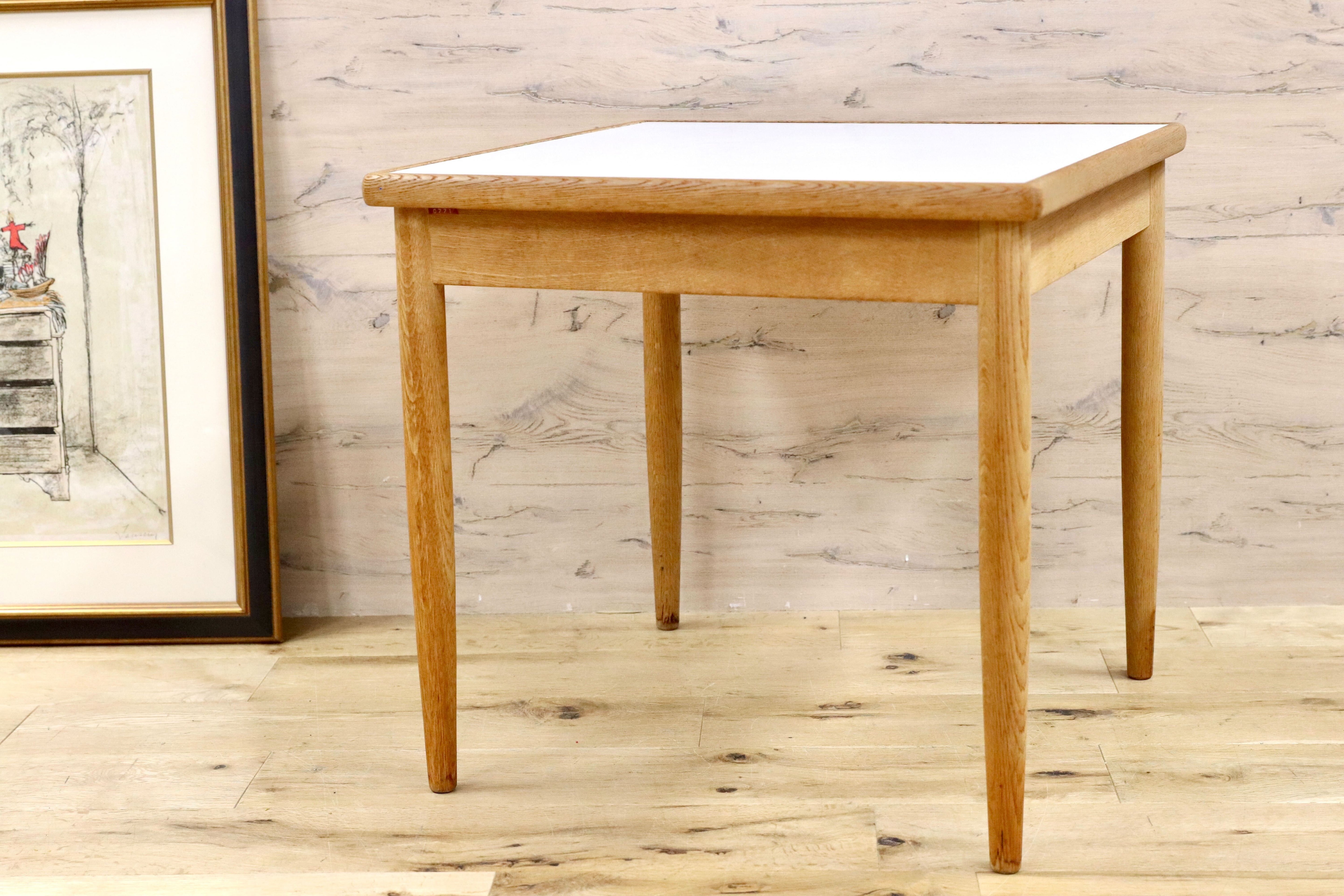 GMGK533D○オールドカリモク karimoku サイドテーブル コーヒーテーブル 花台 飾り台 コンソールテーブル オーク材 ヴィンテージ