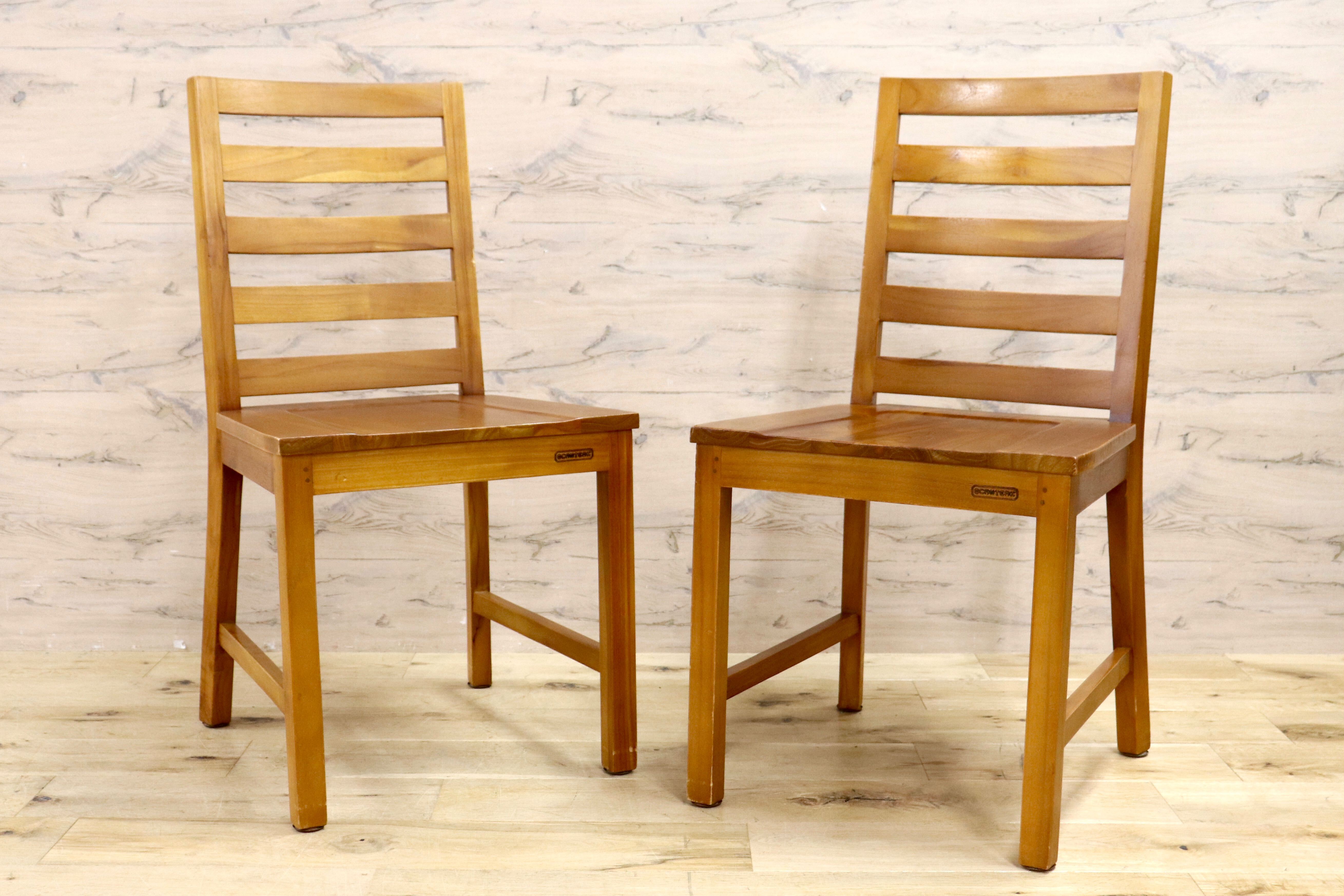 GMIS16A○SCANTEAK / スキャンティーク ダイニングチェア 2脚セット 食卓椅子 チーク無垢材 北欧スタイル シンプル ナチュラル モダン