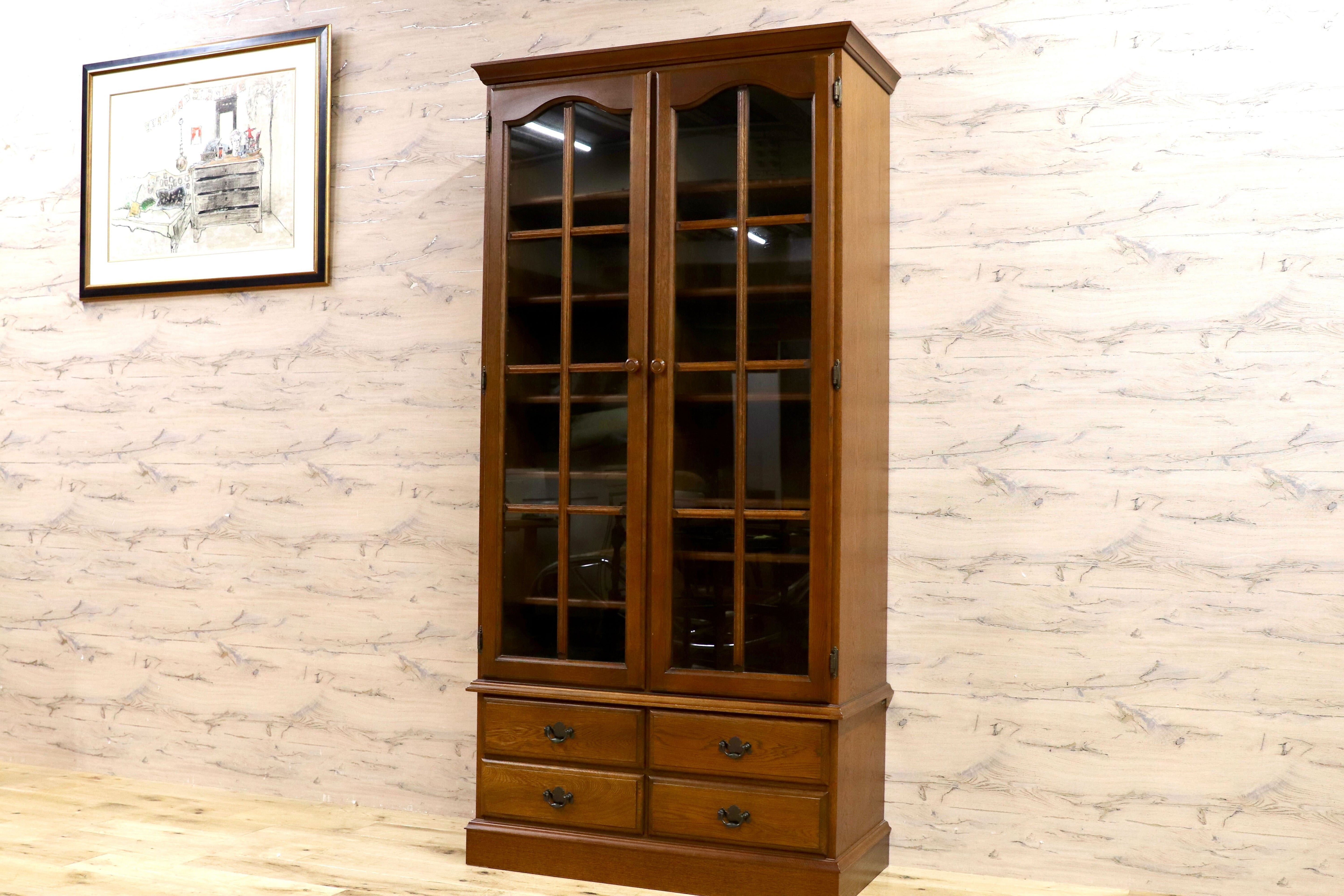 GMIS25○karimoku / カリモク 本棚 書棚 水屋棚 キャビネット クラシック コロニアル カントリー