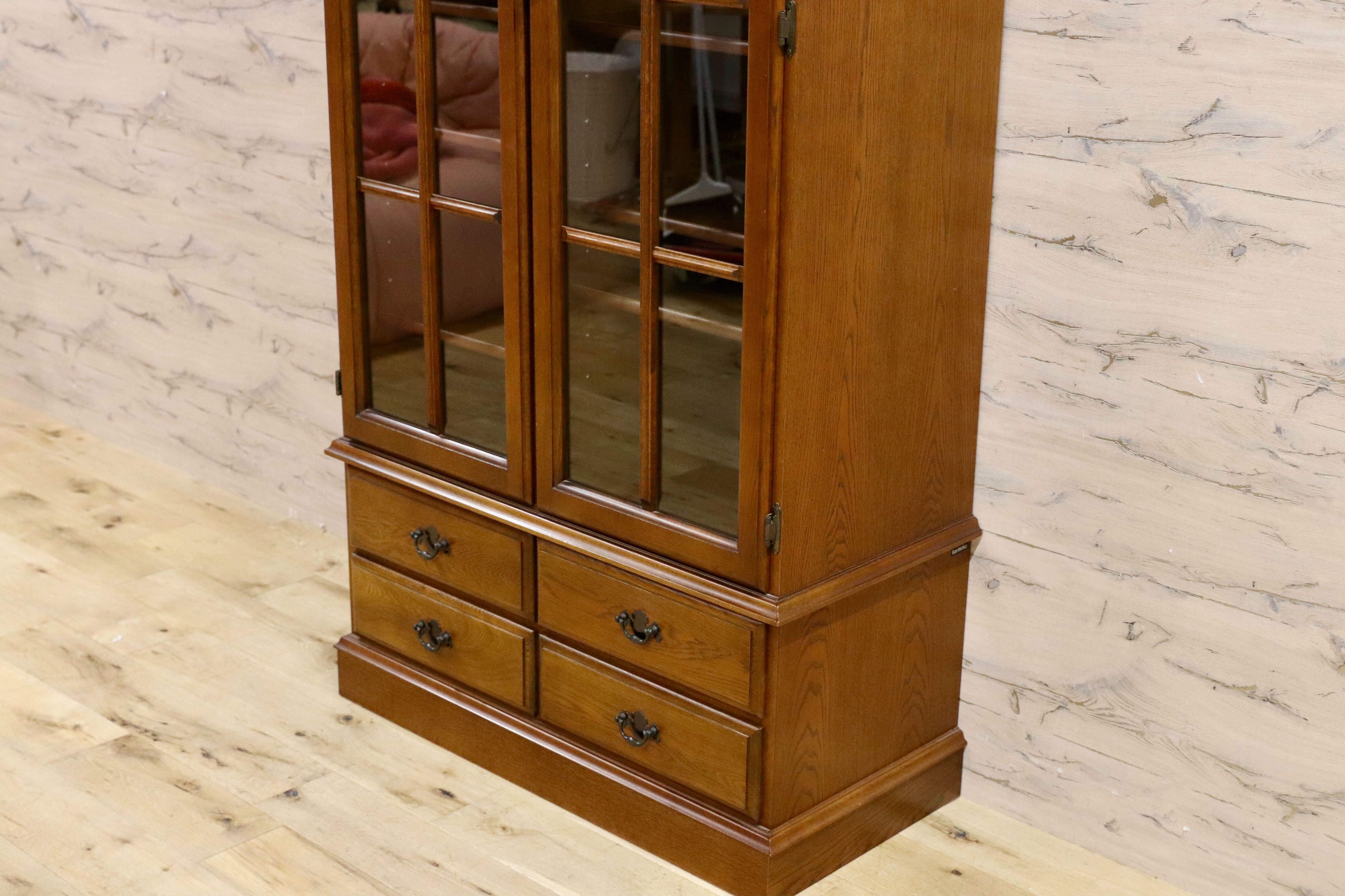 GMIS25○karimoku / カリモク 本棚 書棚 水屋棚 キャビネット クラシック コロニアル カントリー