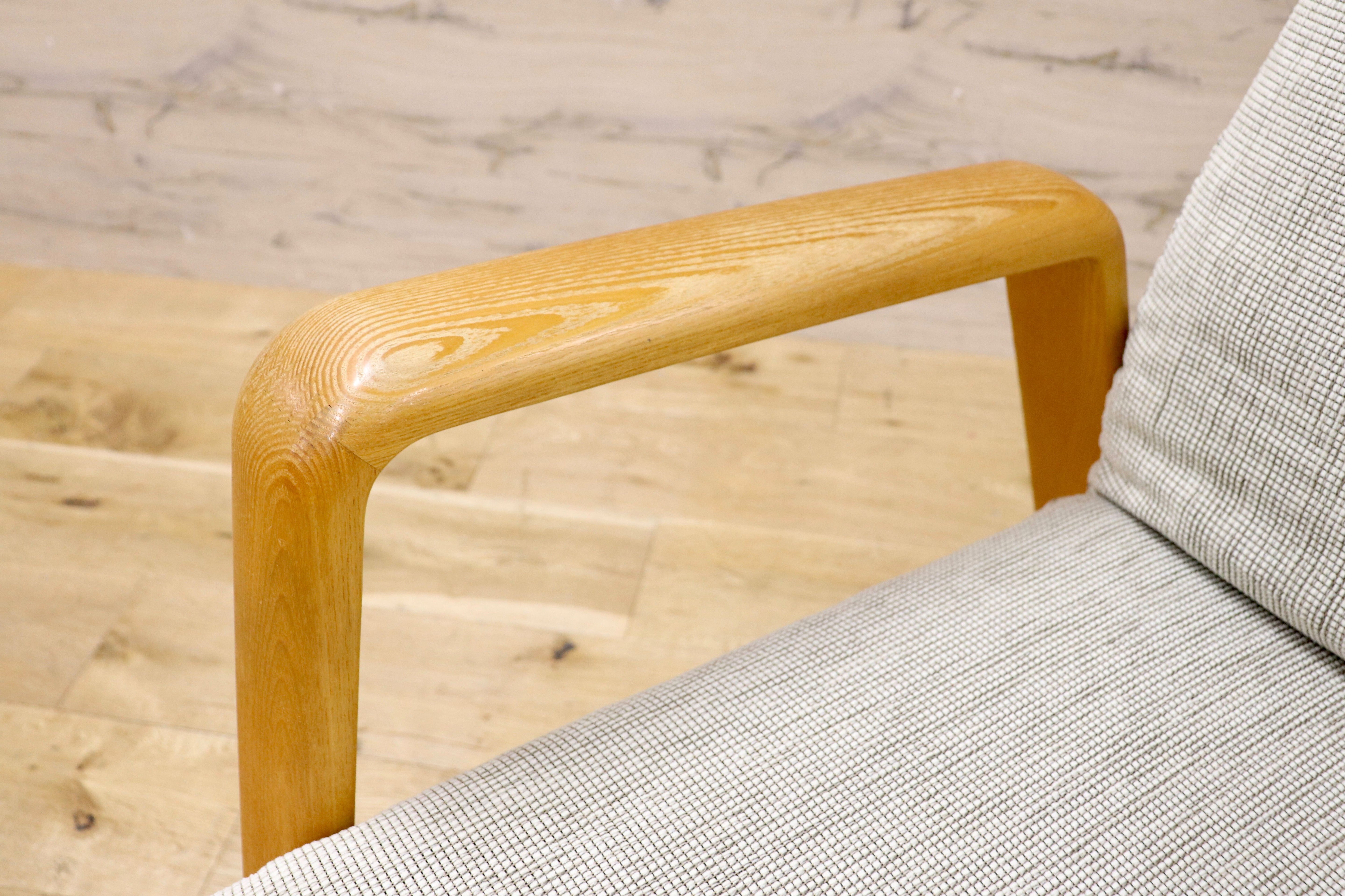 GMIS489B○アサヒ木工 Ballotte バローテ リクライニングソファ 1人掛けソファ シングルソファ ファブリック モダン 国産家具 定価約10万