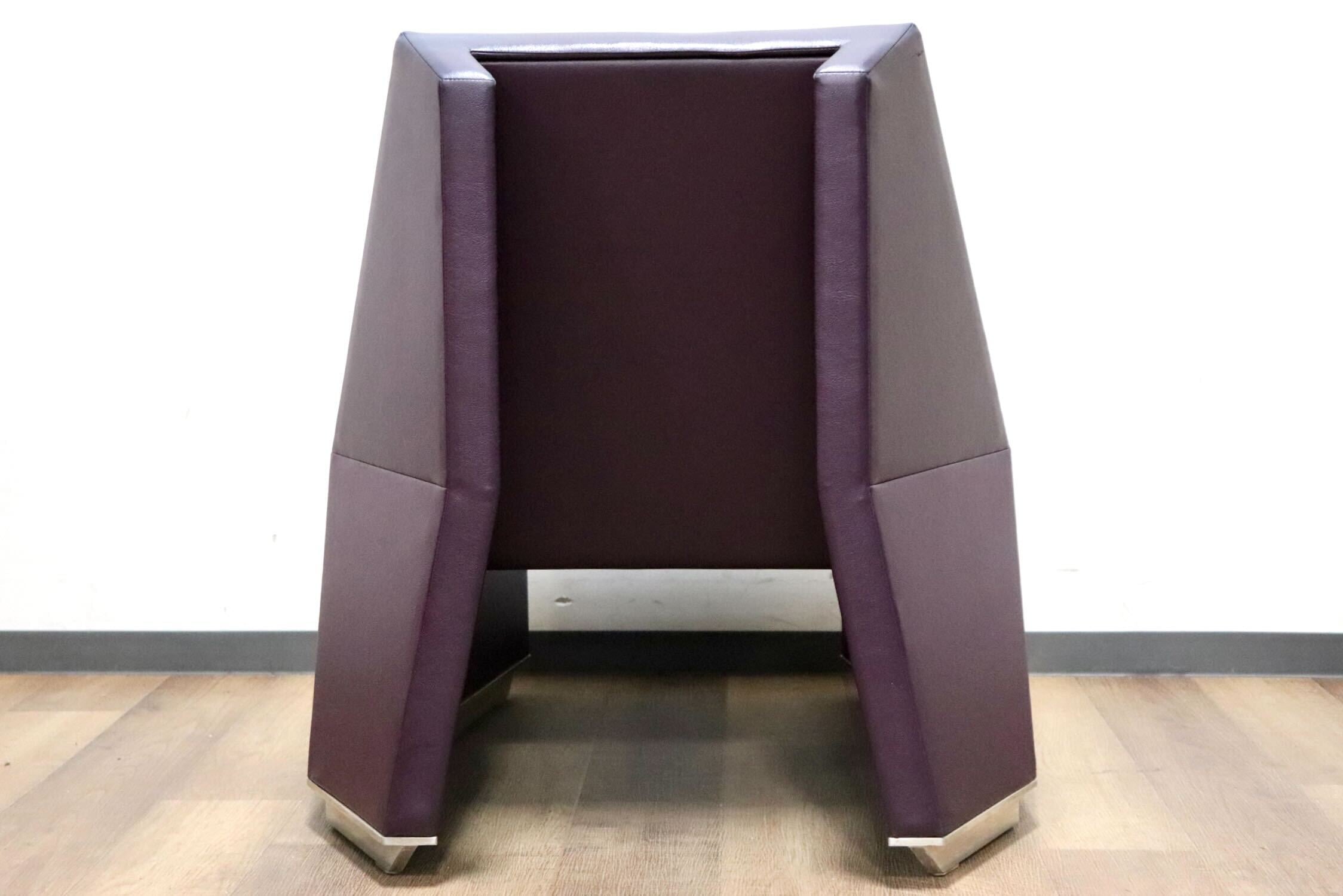 GMHH135D○Cassina ixc / カッシーナイクスシー ラウンジチェア システムチェア 椅子 1人掛けソファ ロビー レザー イタリア ポストモダン